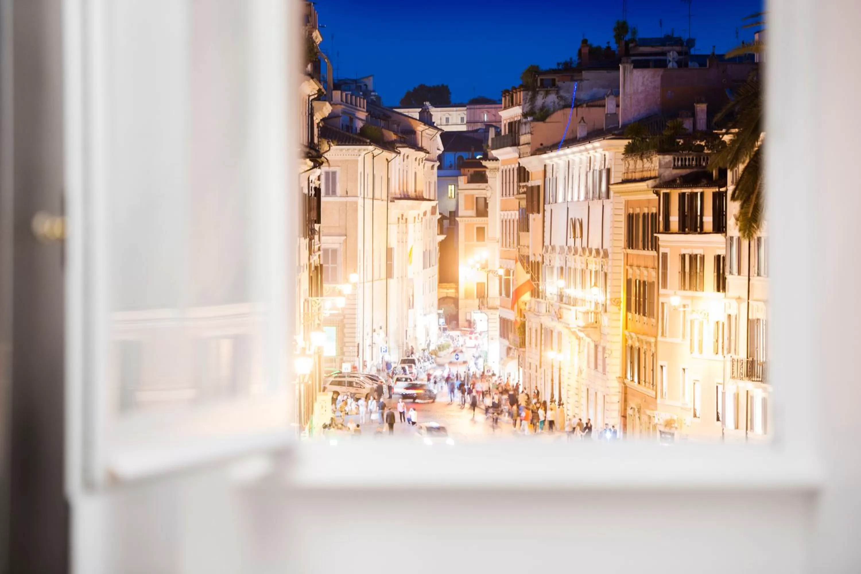 View (from property/room) in Piazza di Spagna 9