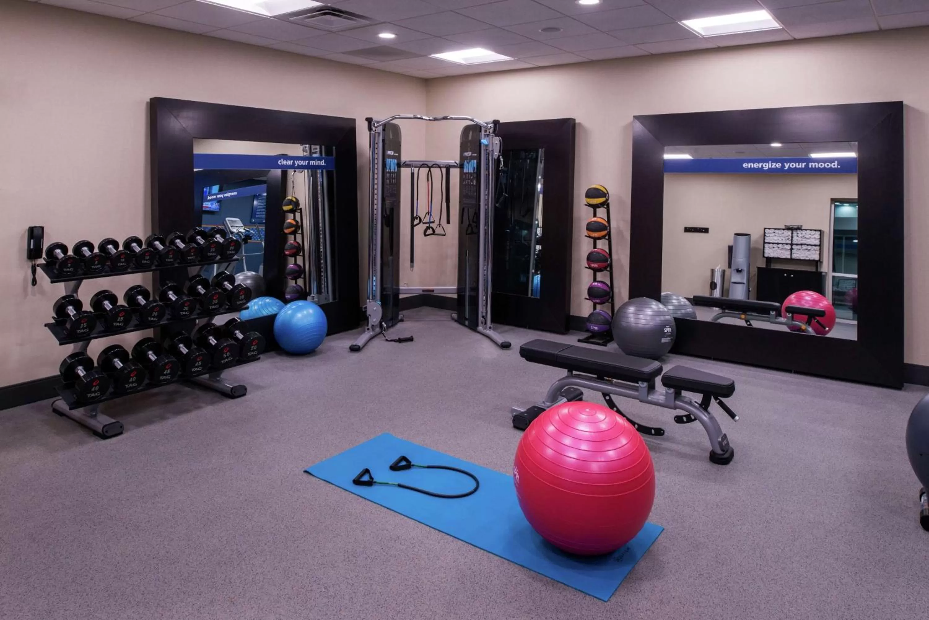 Fitness centre/facilities in Hampton Inn & Suites Atlanta/Marietta