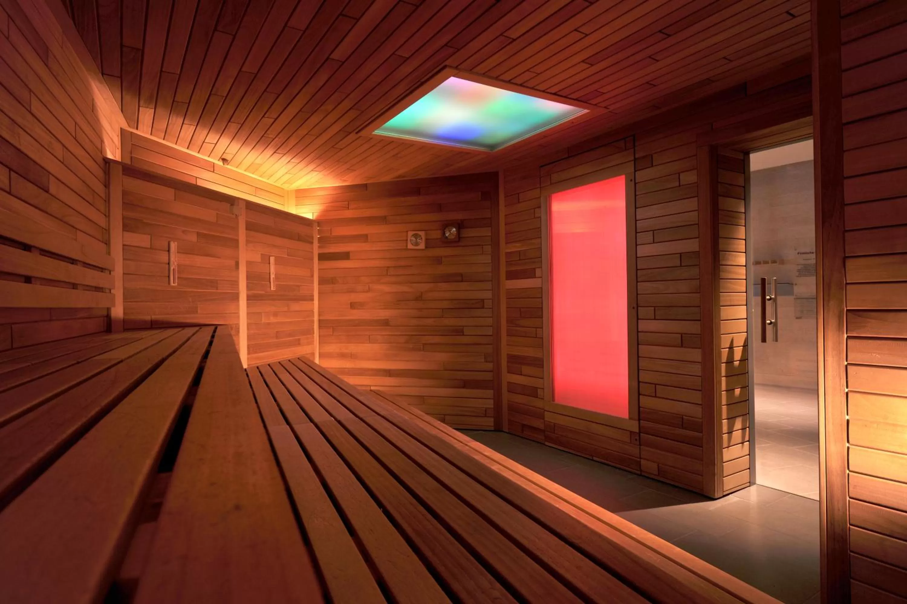 Sauna in Resort Mark Brandenburg & Fontane Therme
