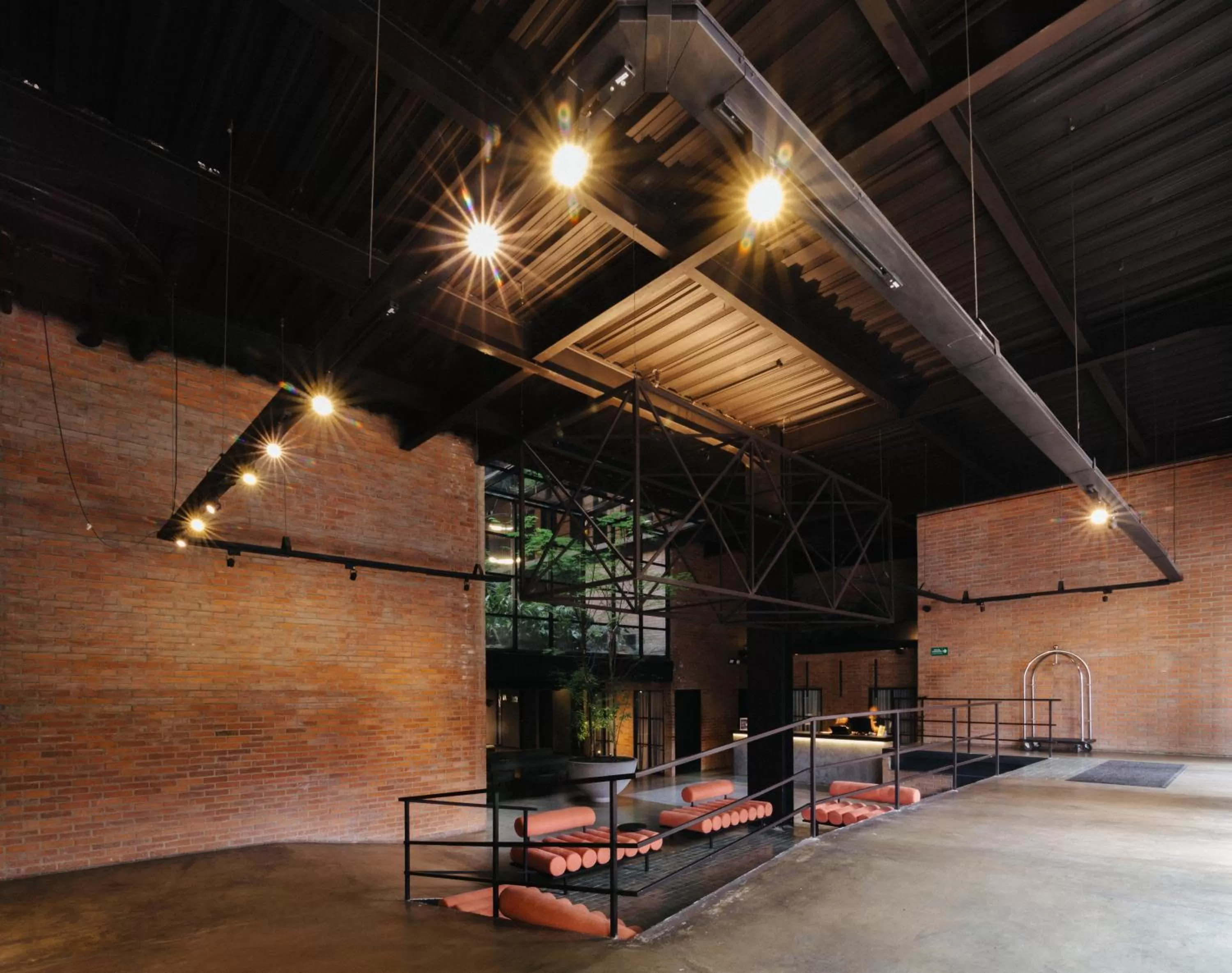 Living room in The Art Hotel Medellin