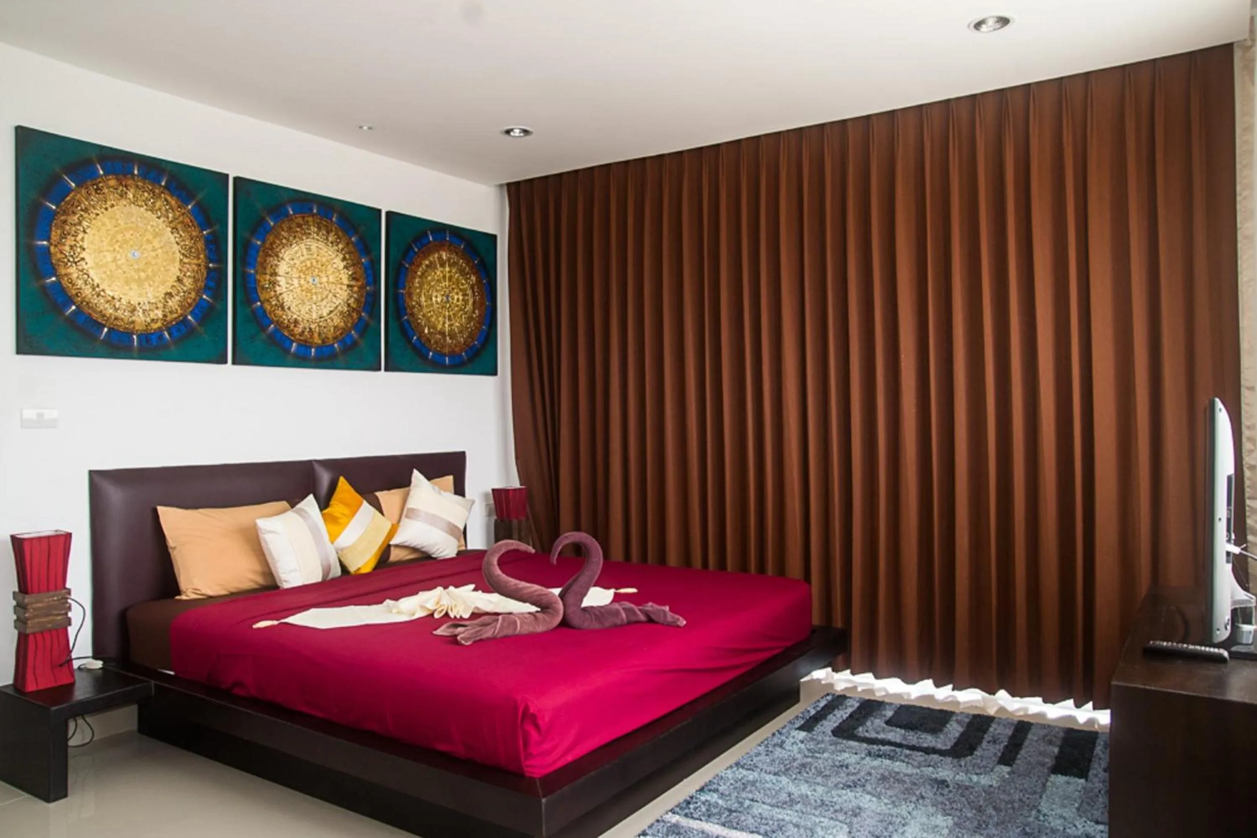Bedroom, Bed in Tropical Sea View Residence