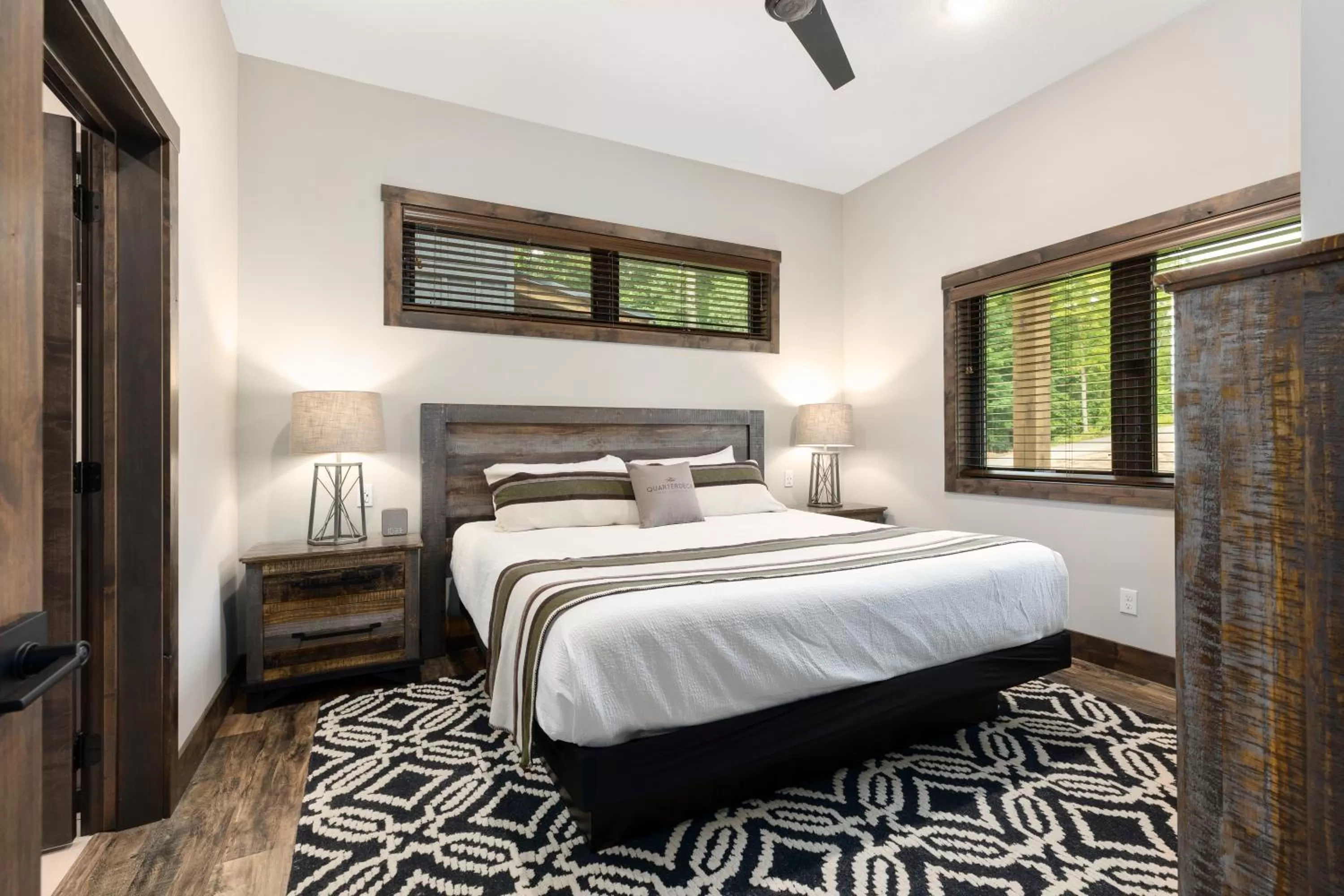 Bed in Quarterdeck Resort