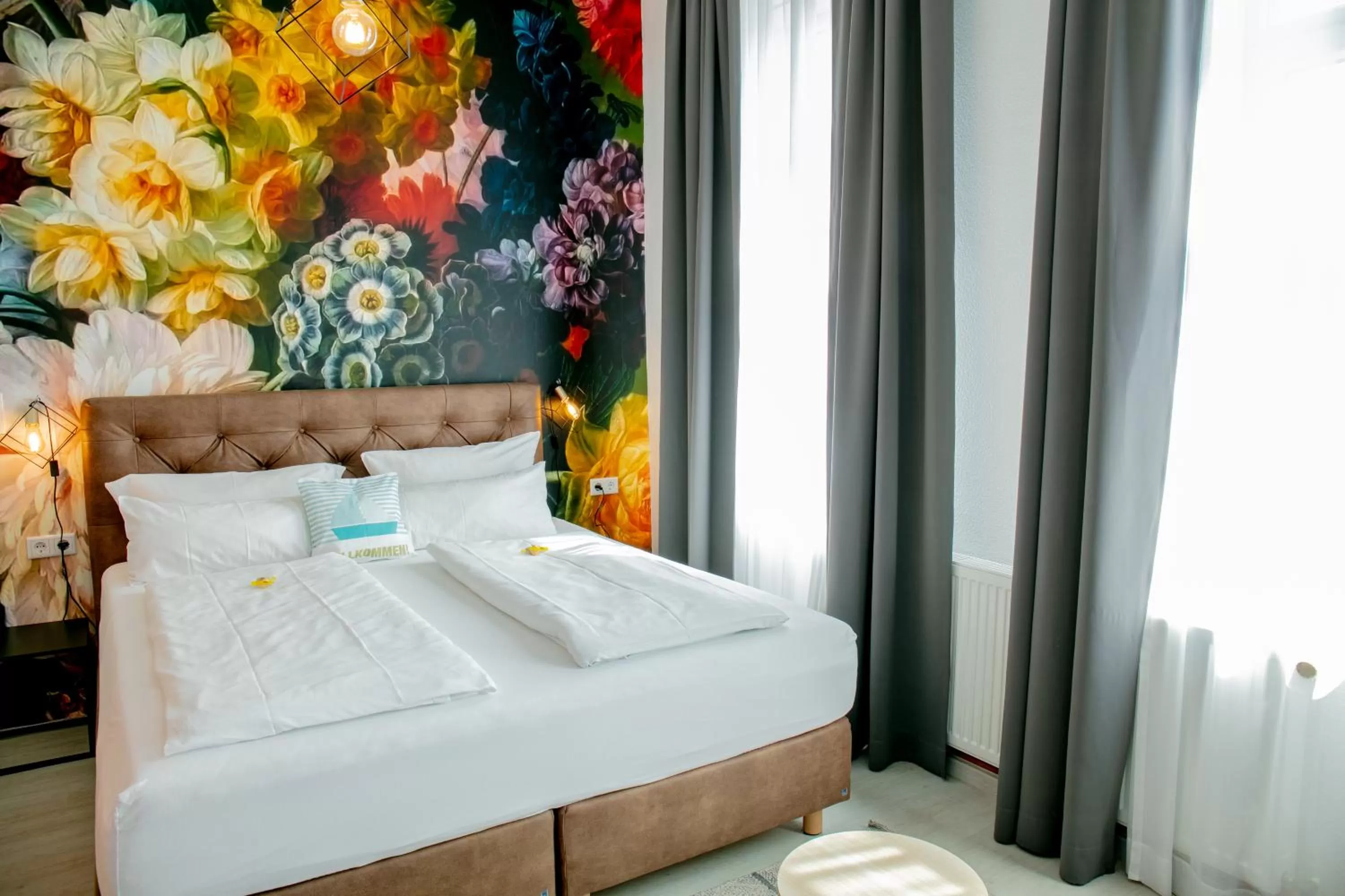 Photo of the whole room, Bed in Hotel Bethanien