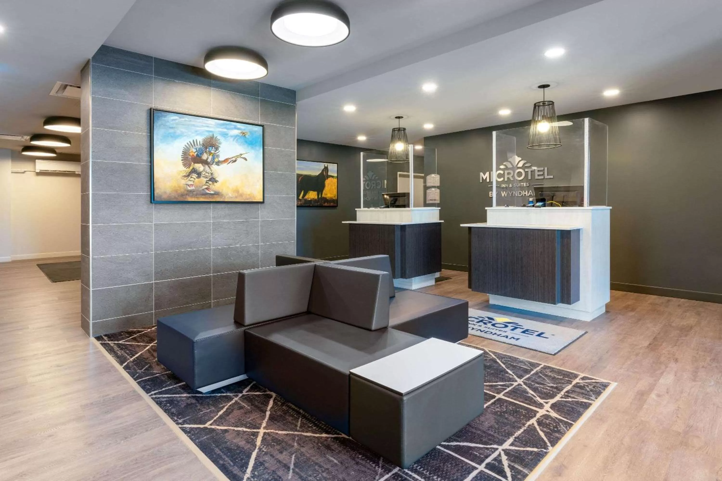 Lobby or reception in Microtel Inn & Suites by Wyndham Portage La Prairie