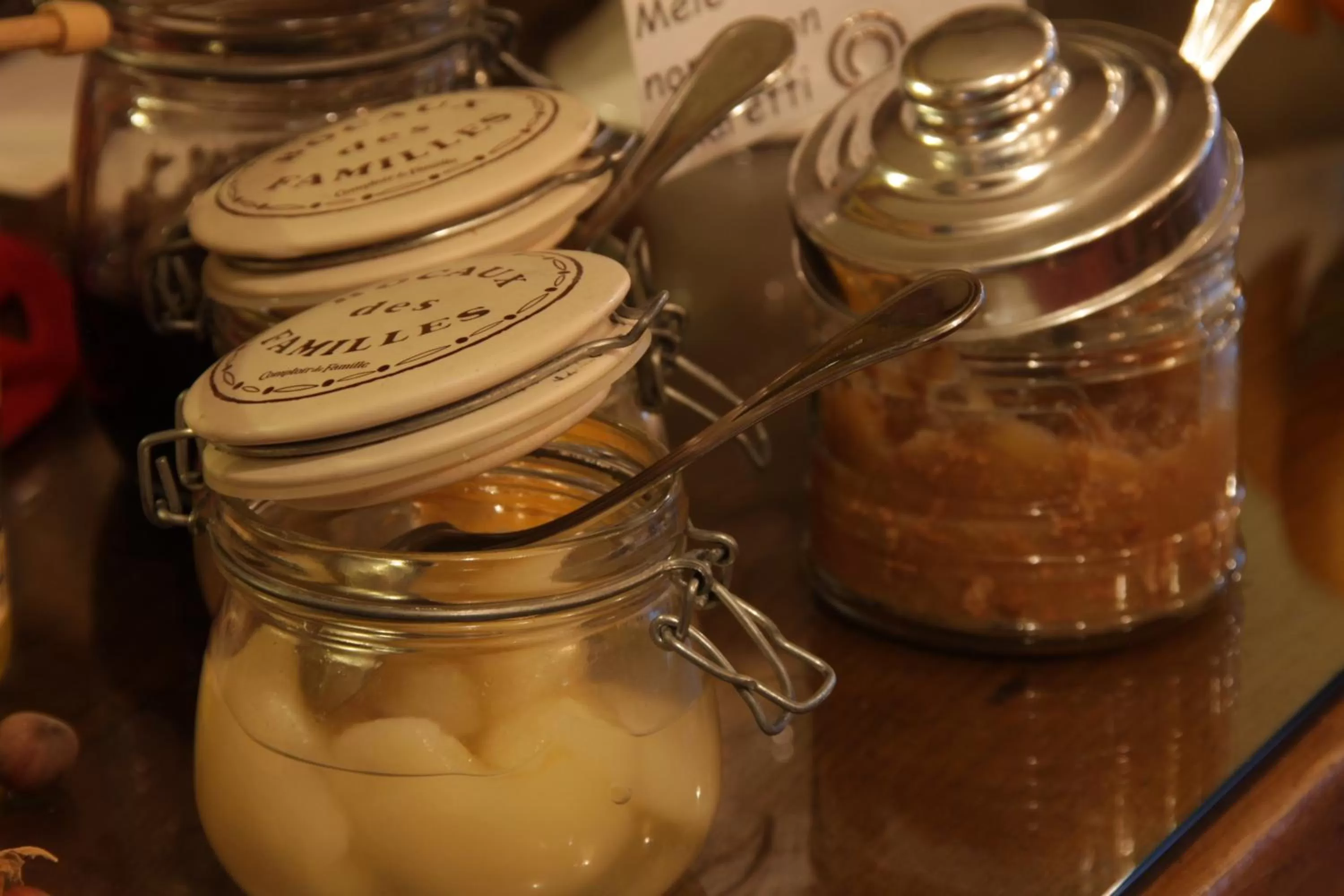 Buffet breakfast in Hotel Chalet La Meridiana