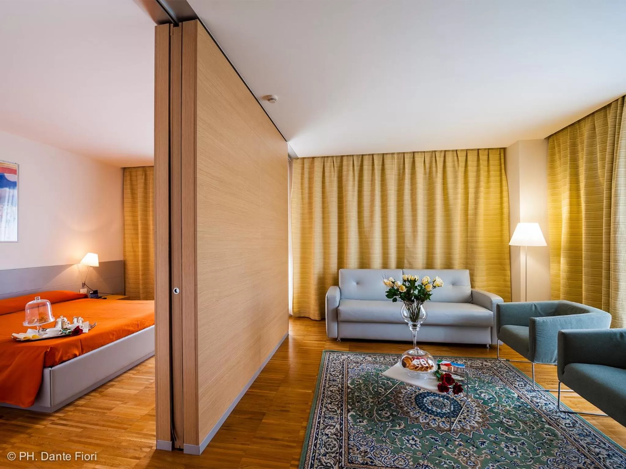 Decorative detail in Schio Hotel