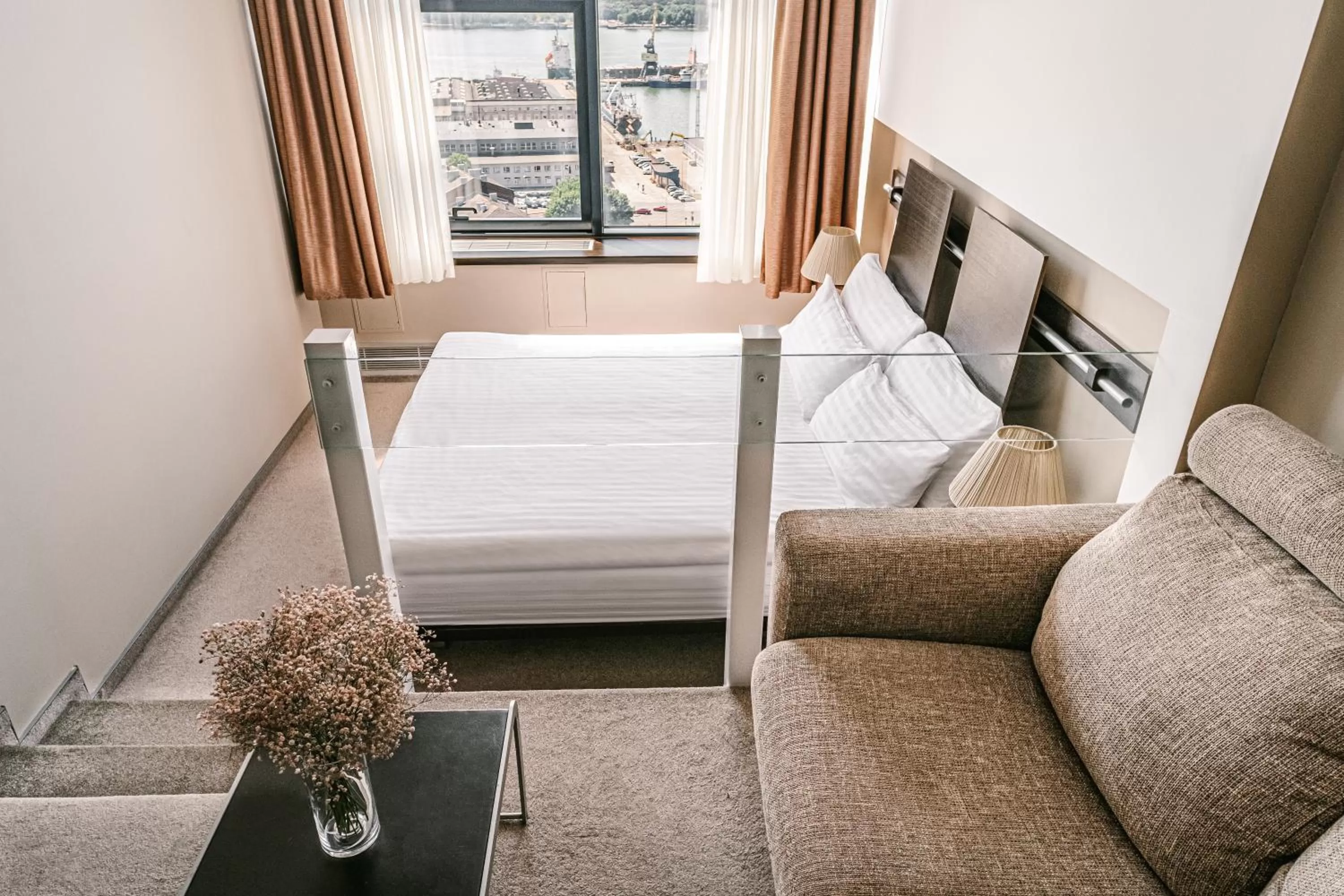 Bed in Amberton Hotel Klaipeda