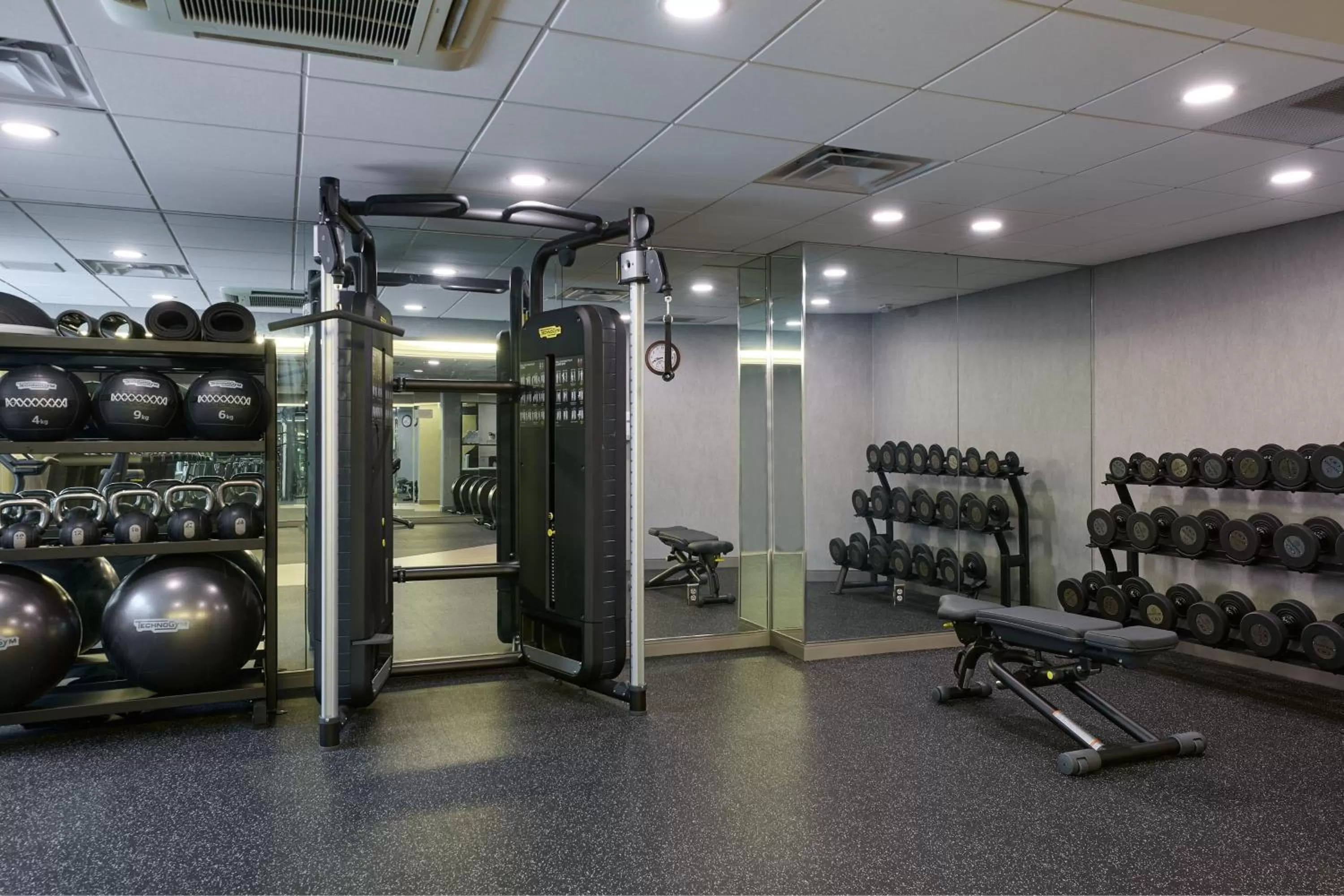 Fitness centre/facilities in Hanover Marriott