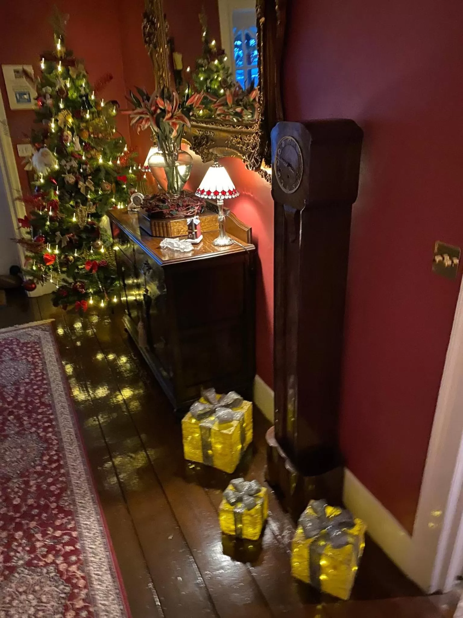 Lobby or reception in Plas Tan-Yr-Allt Historic Country House B&B