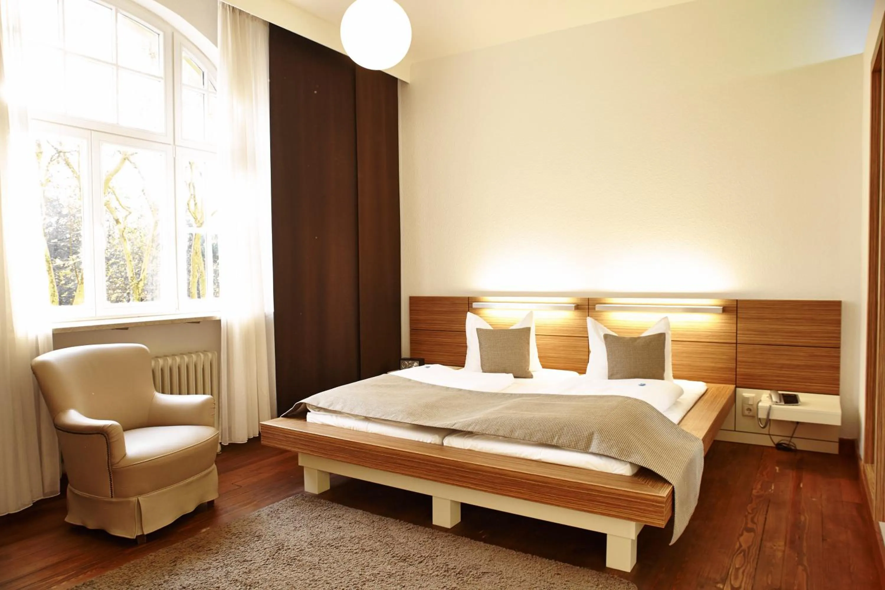 Bed in Hotel Prinzregent