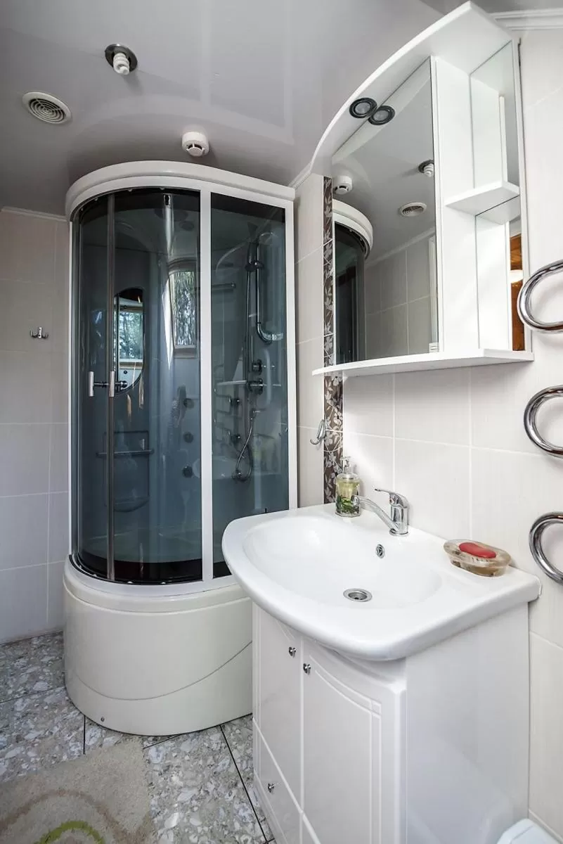 Bathroom in Svečių namai Smalvas