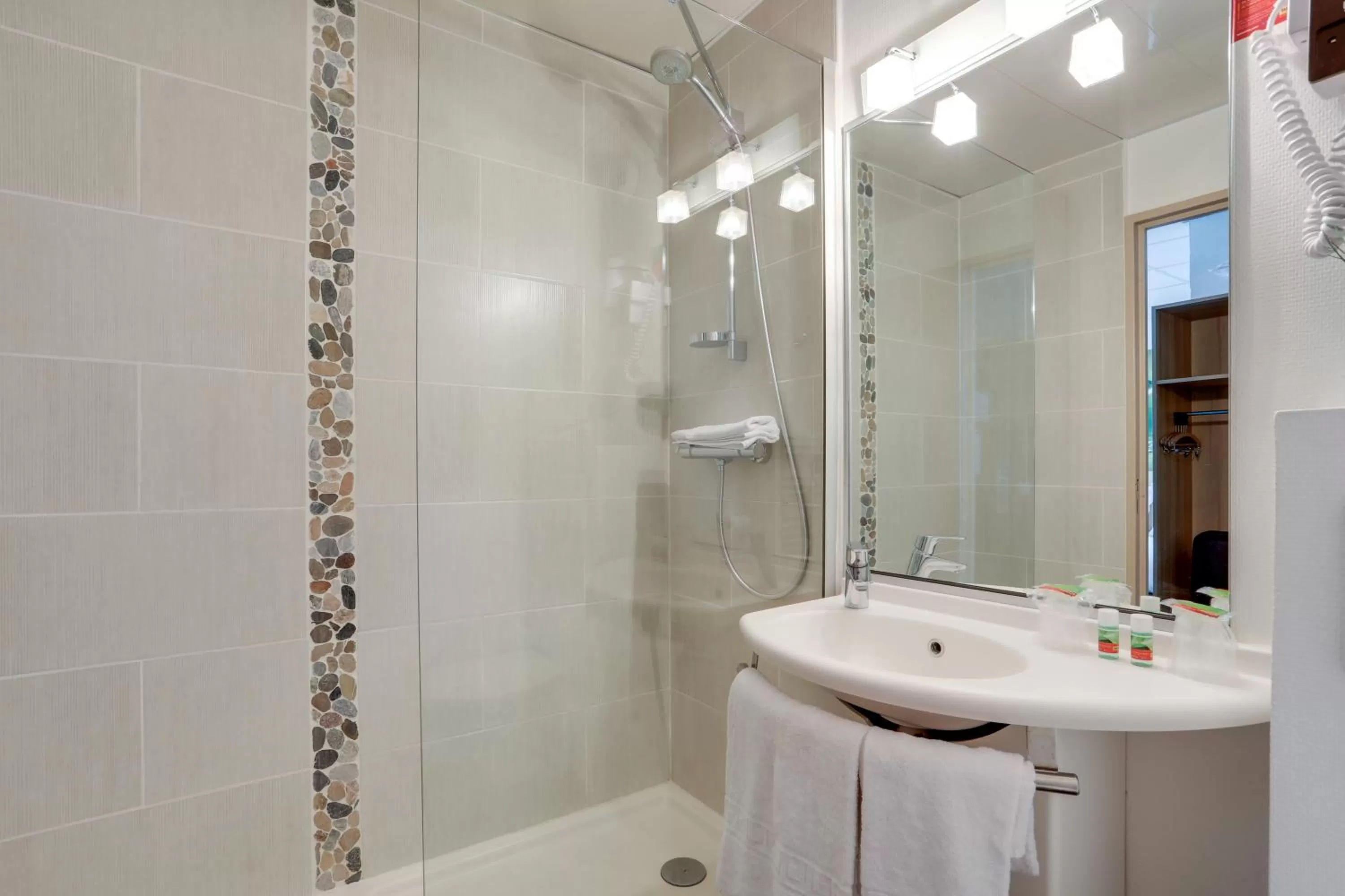 Shower in Hotel Chagnot