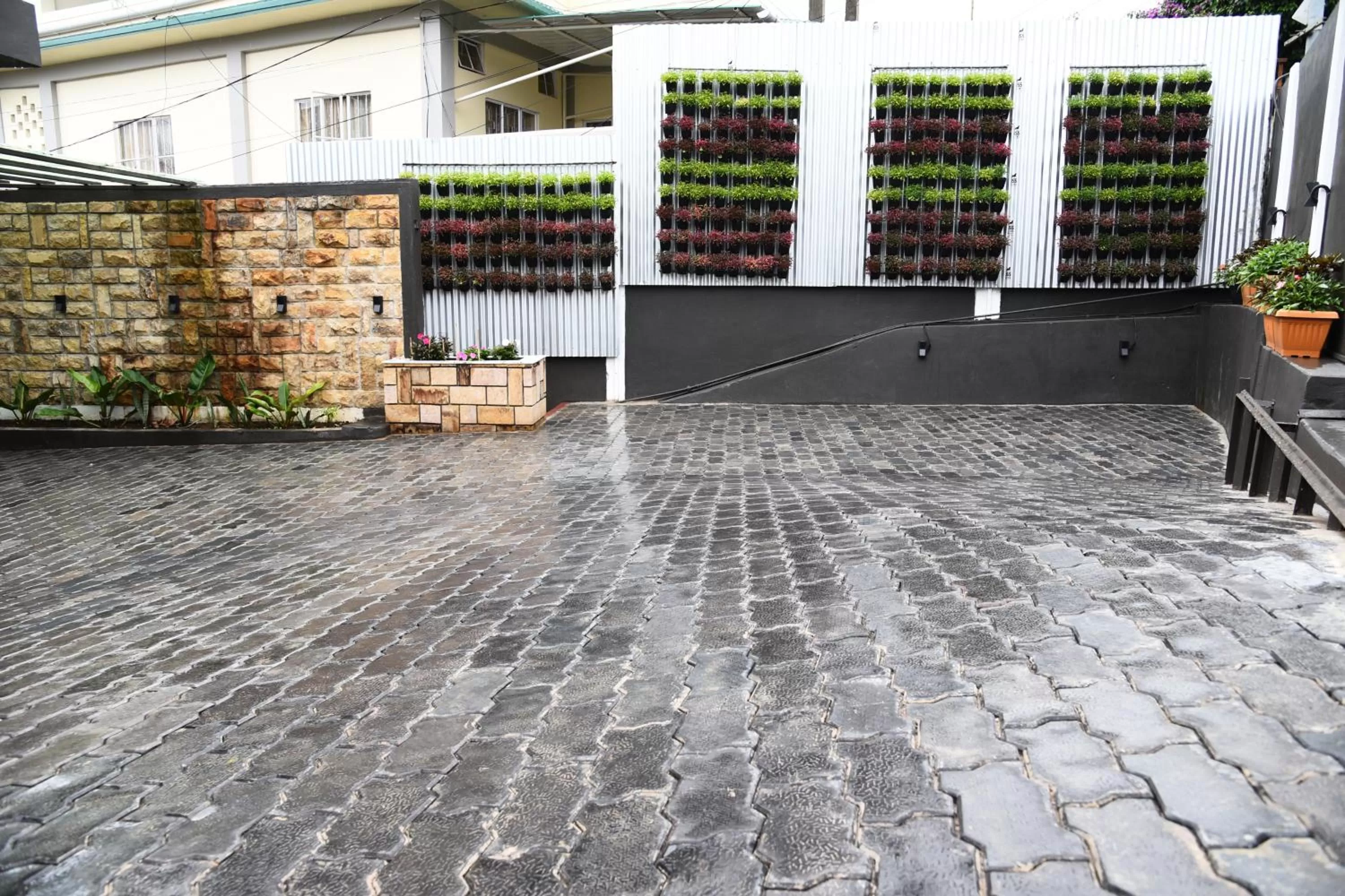 Facade/entrance in PHIBHA VILLA