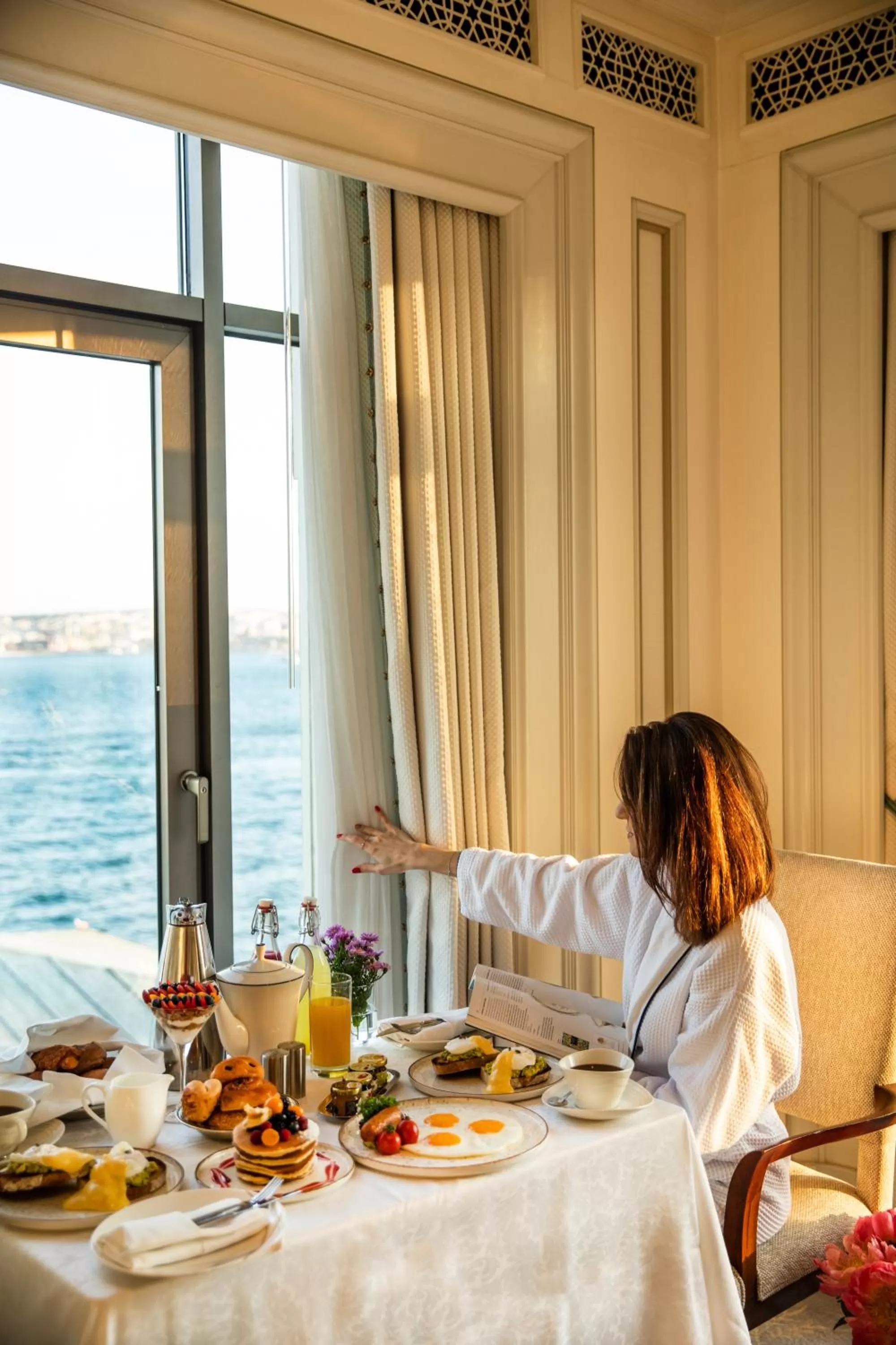 Sea view in Shangri-La Bosphorus, Istanbul