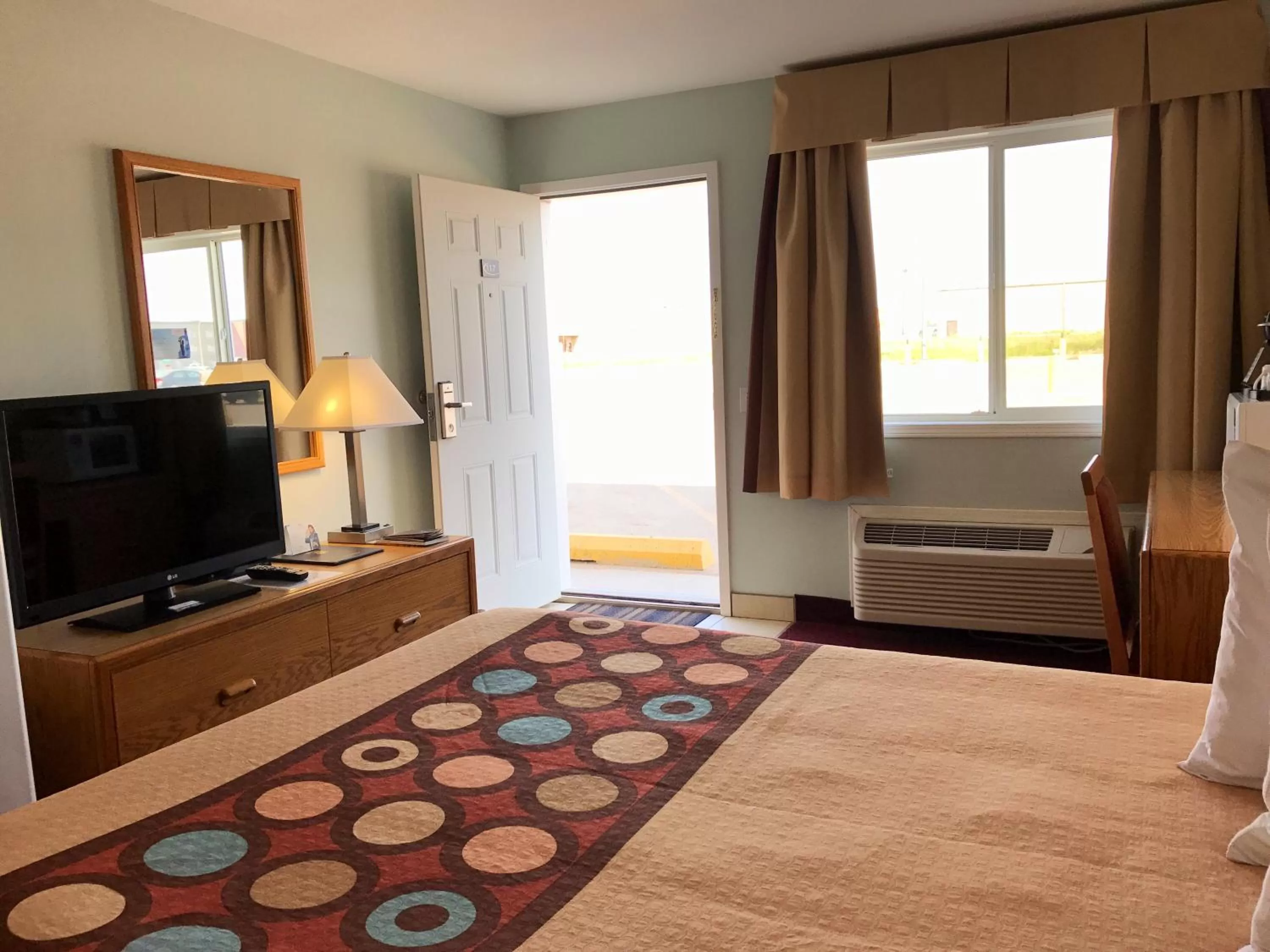 Bed in Super 8 by Wyndham Kindersley