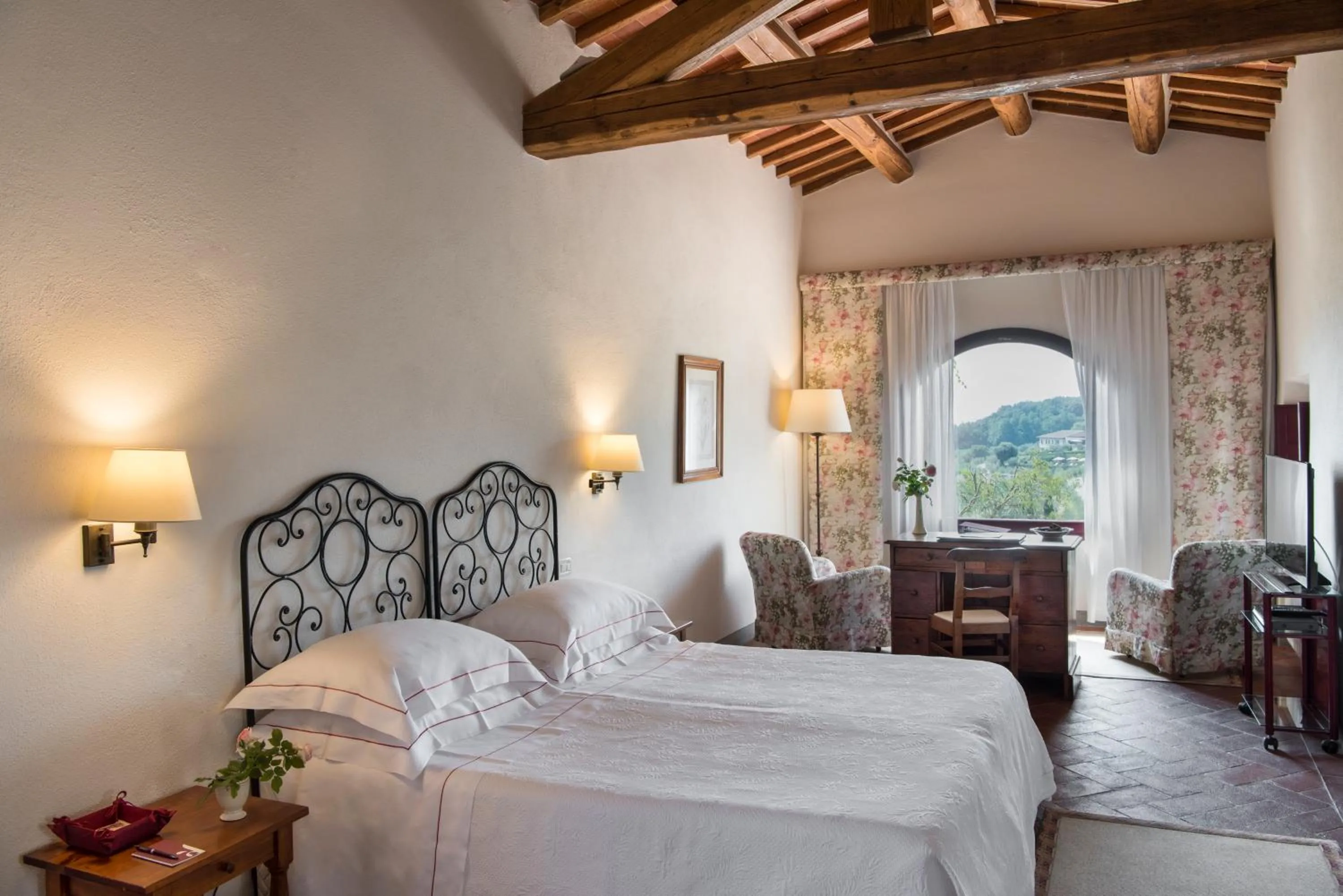 Bedroom, Bed in Hotel Le Fontanelle