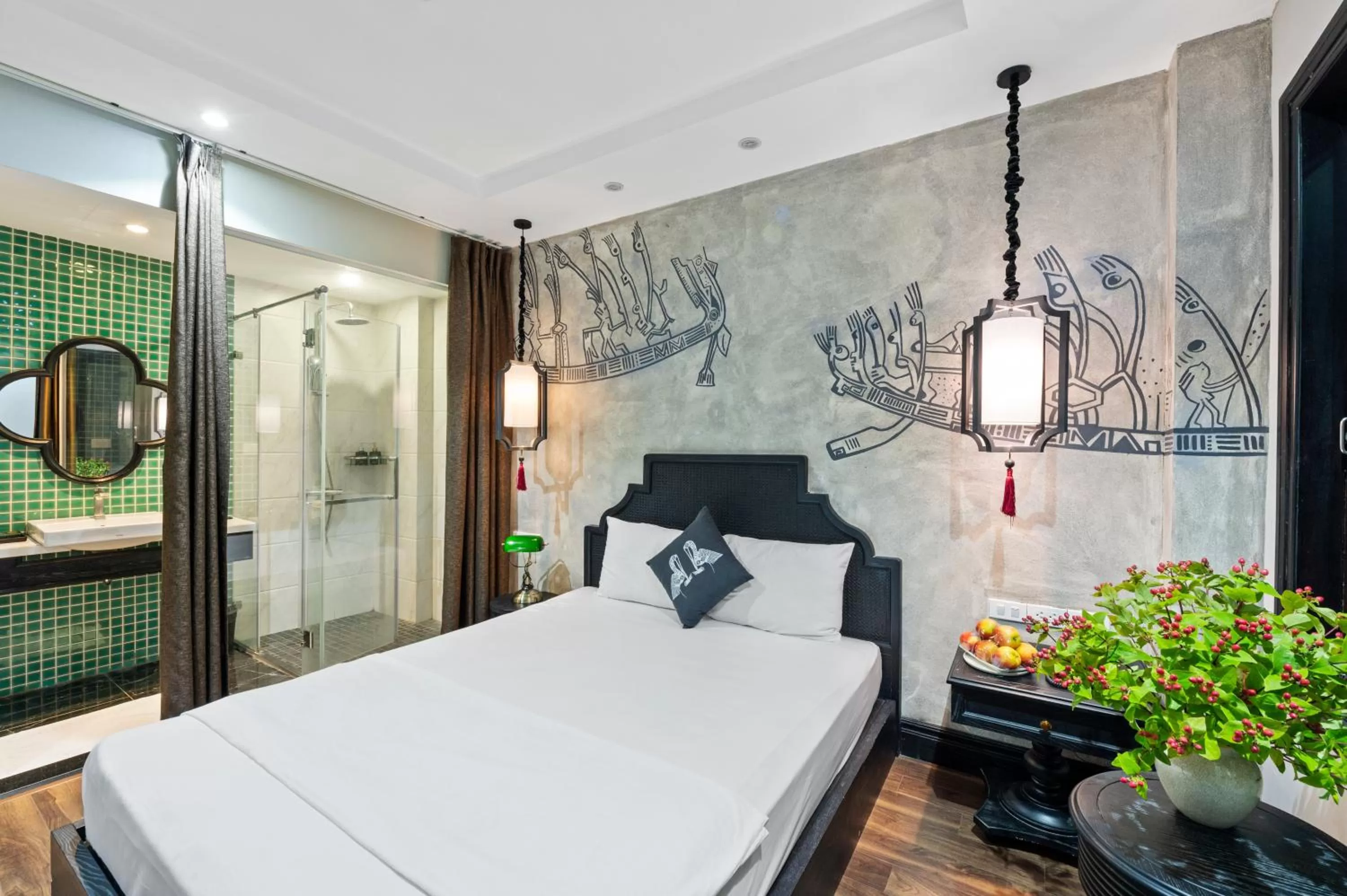 Bed in 22Land Residence Hotel & Spa 52 Ngo Huyen