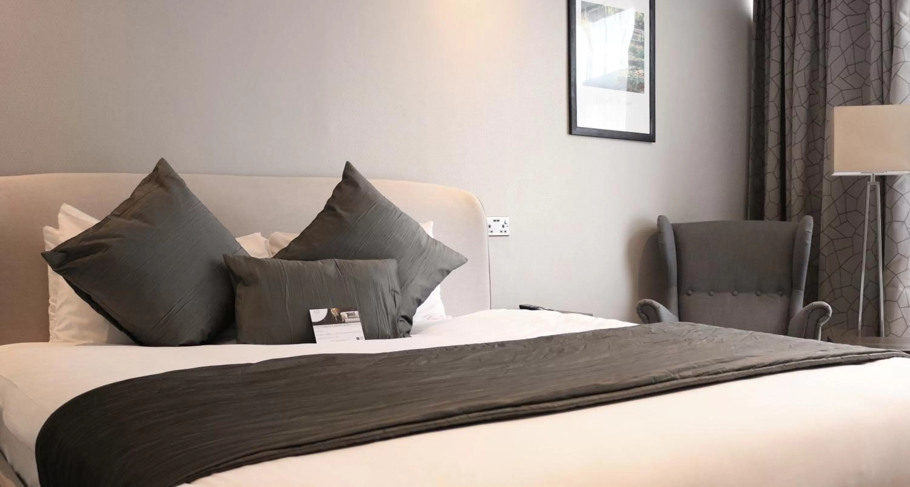 Bed in Heritage Park Pontypridd, Trademark Collection by Wyndham