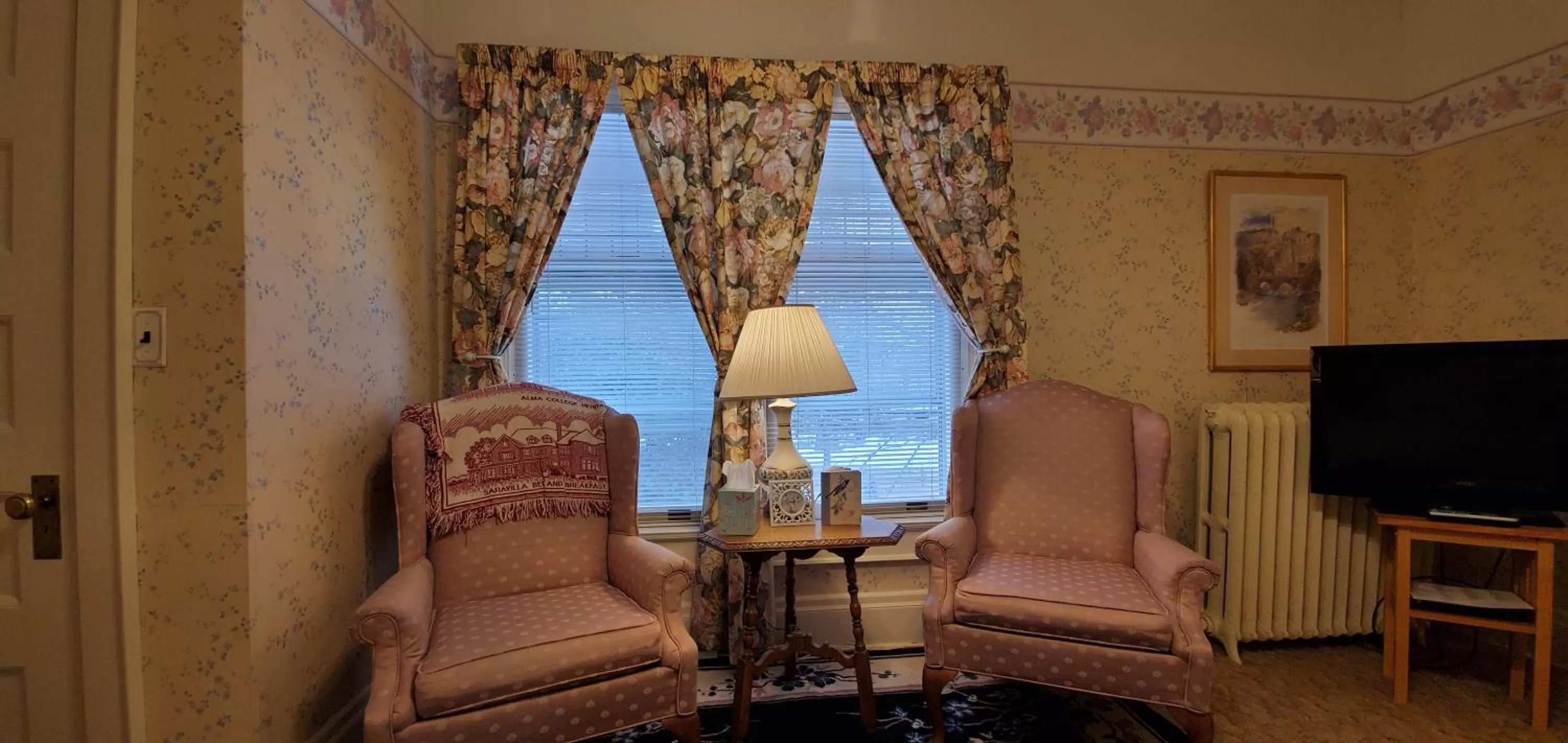 Decorative detail in Saravilla Bed & Breakfast