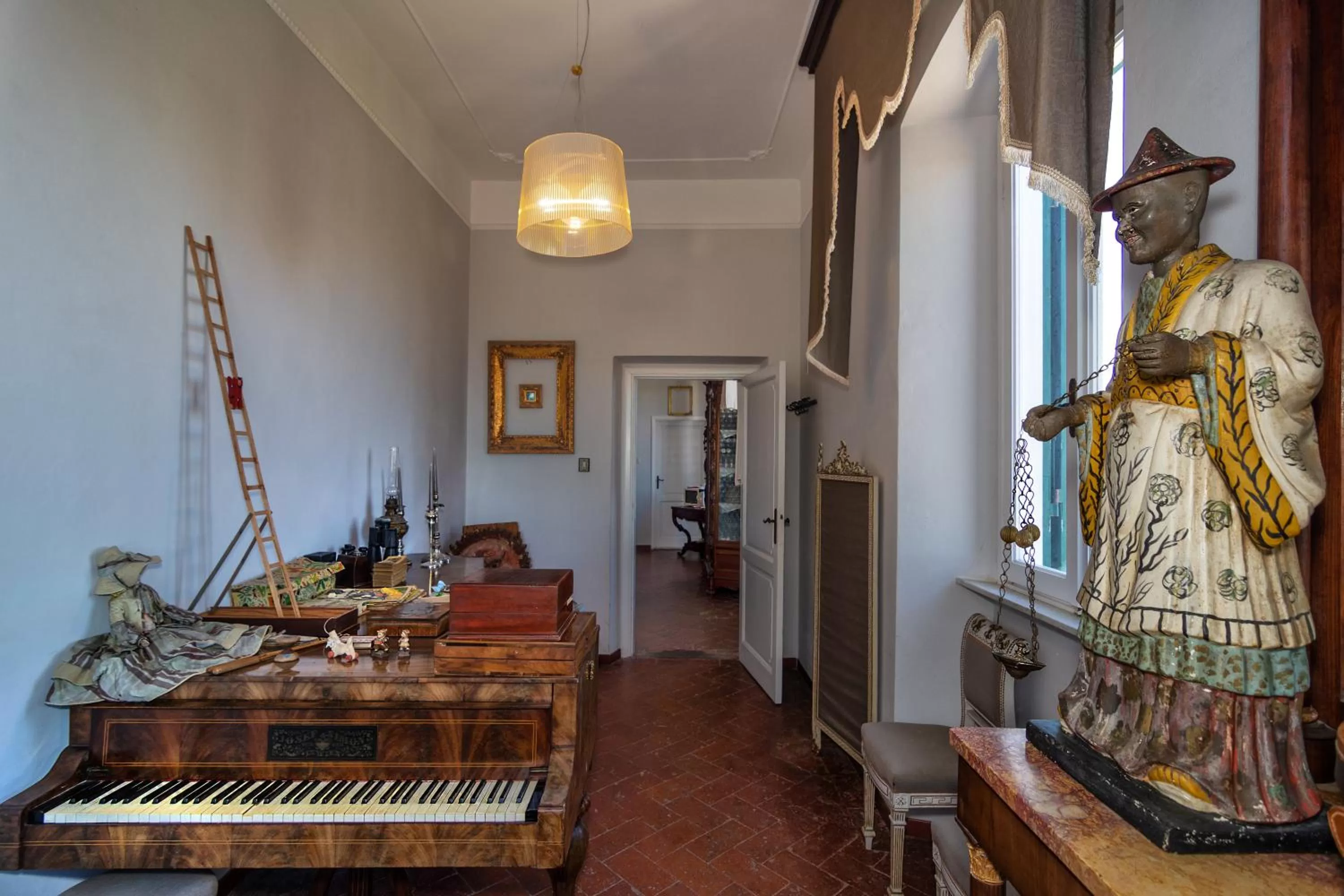 Lobby or reception in Villa Eugenia