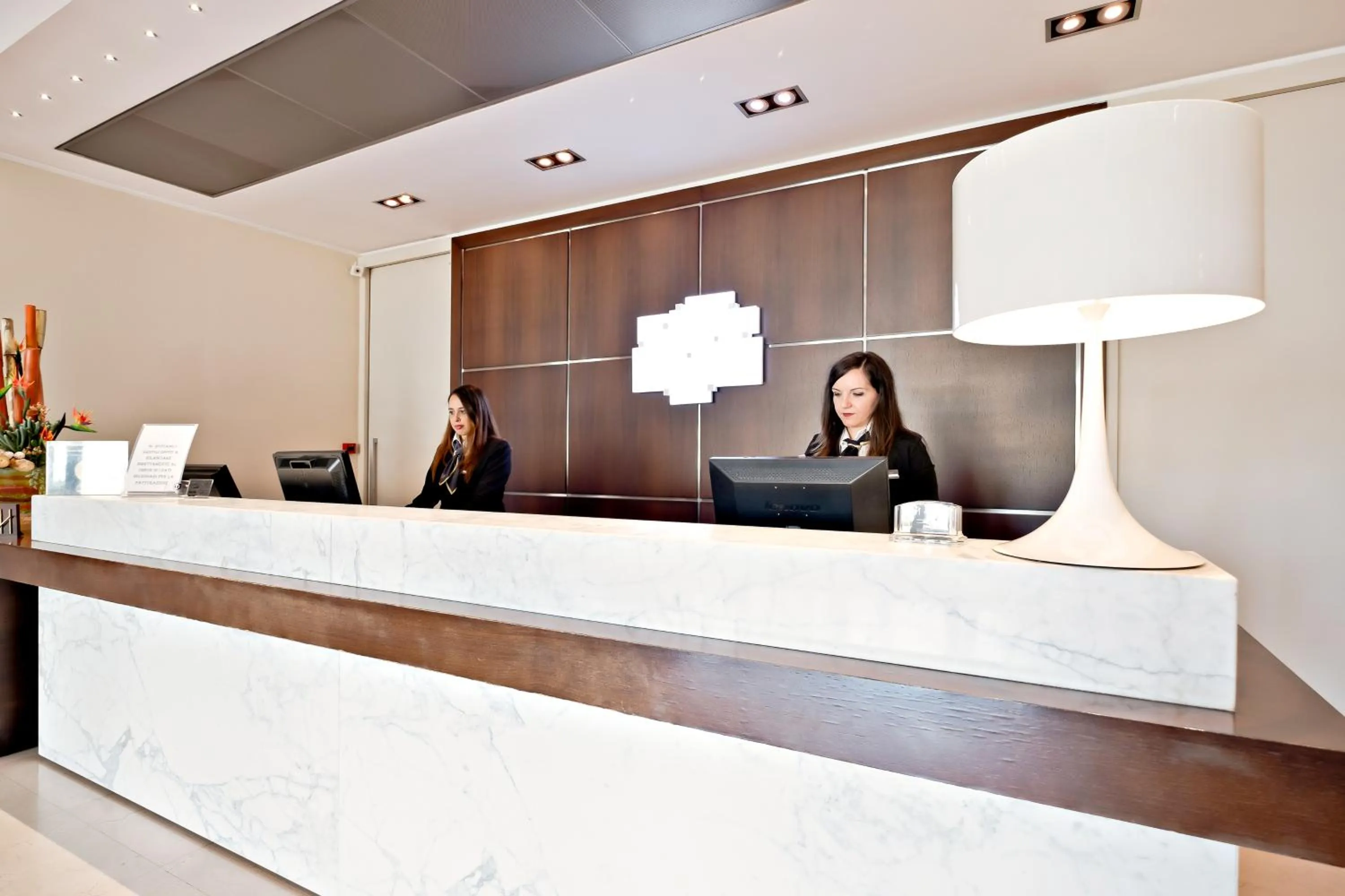 Lobby or reception in Italiana Hotels Cosenza