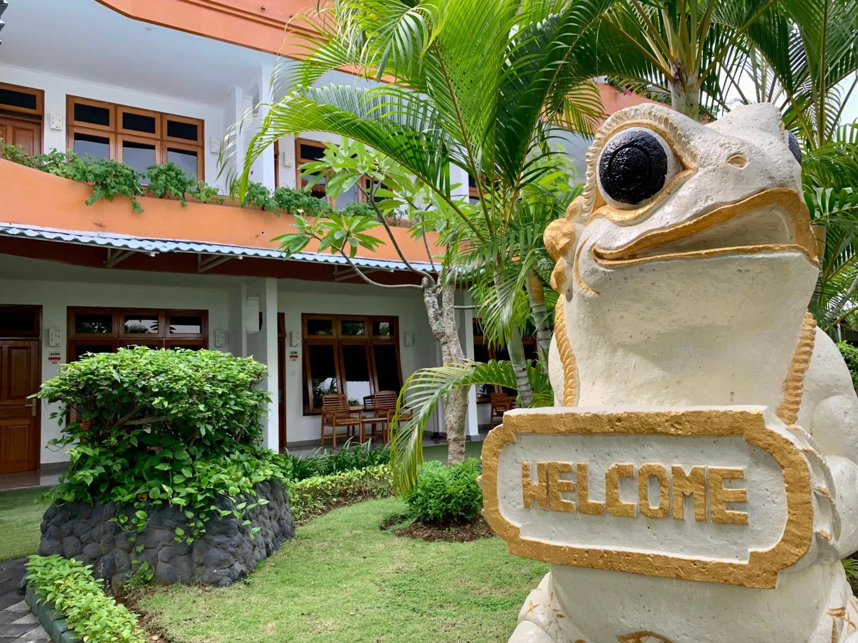 Patio in Febri's Hotel & Spa