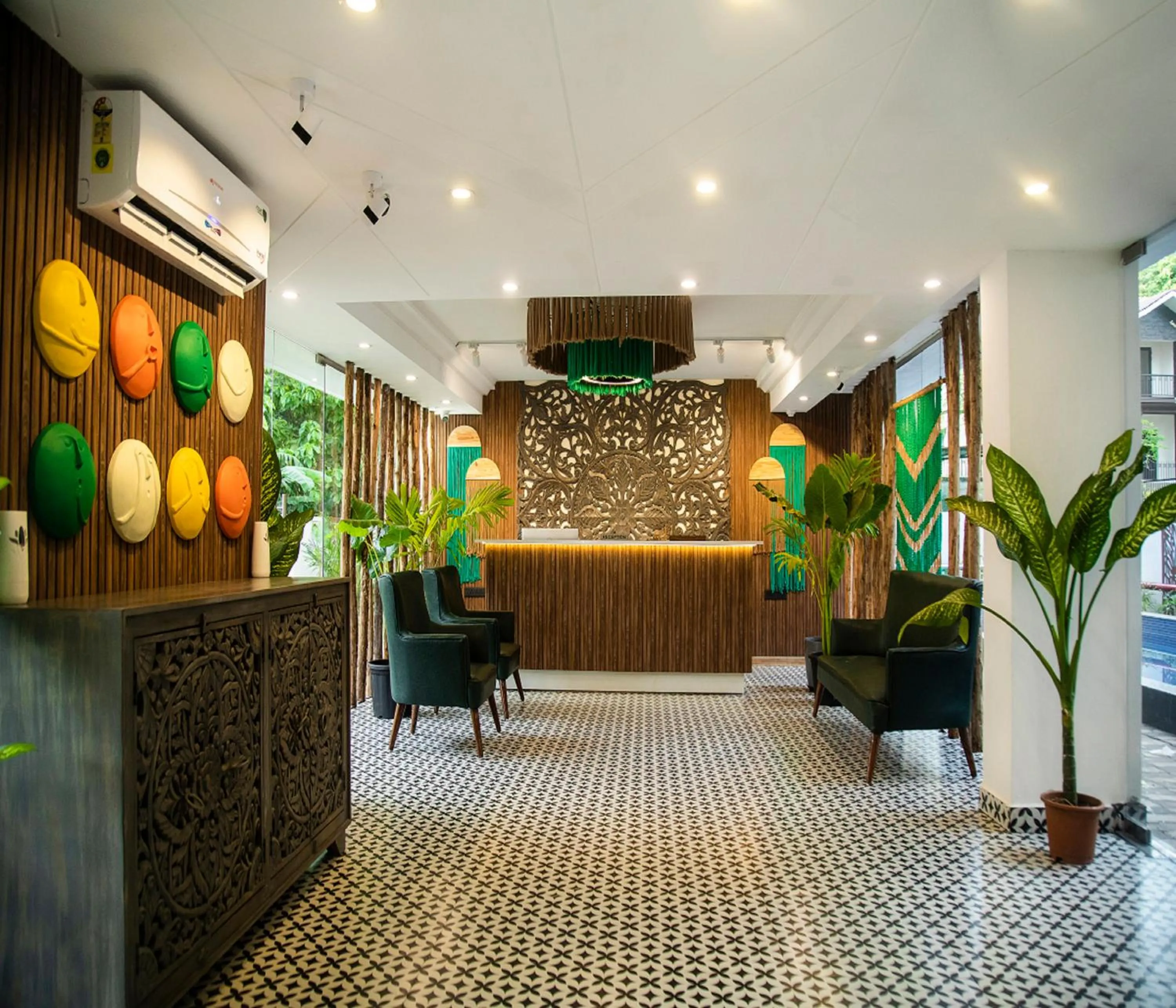 Lobby or reception in HUE GUH The Porto Candolim