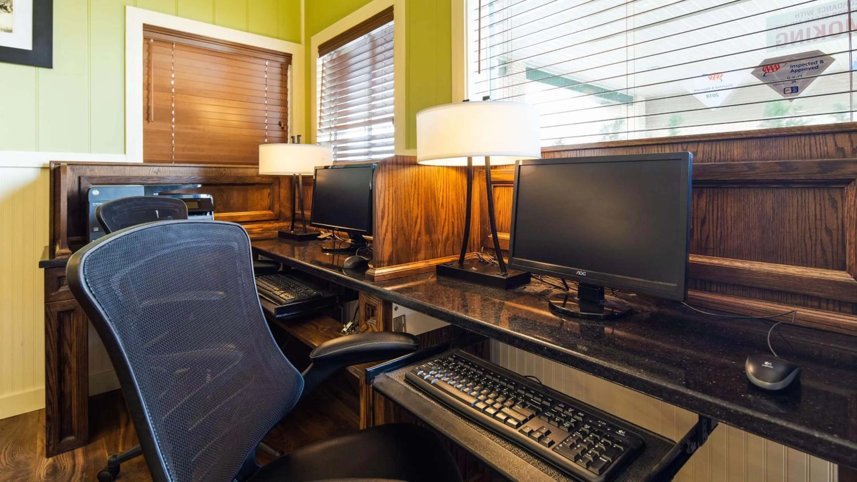 On site in Best Western Paradise Inn & Resort