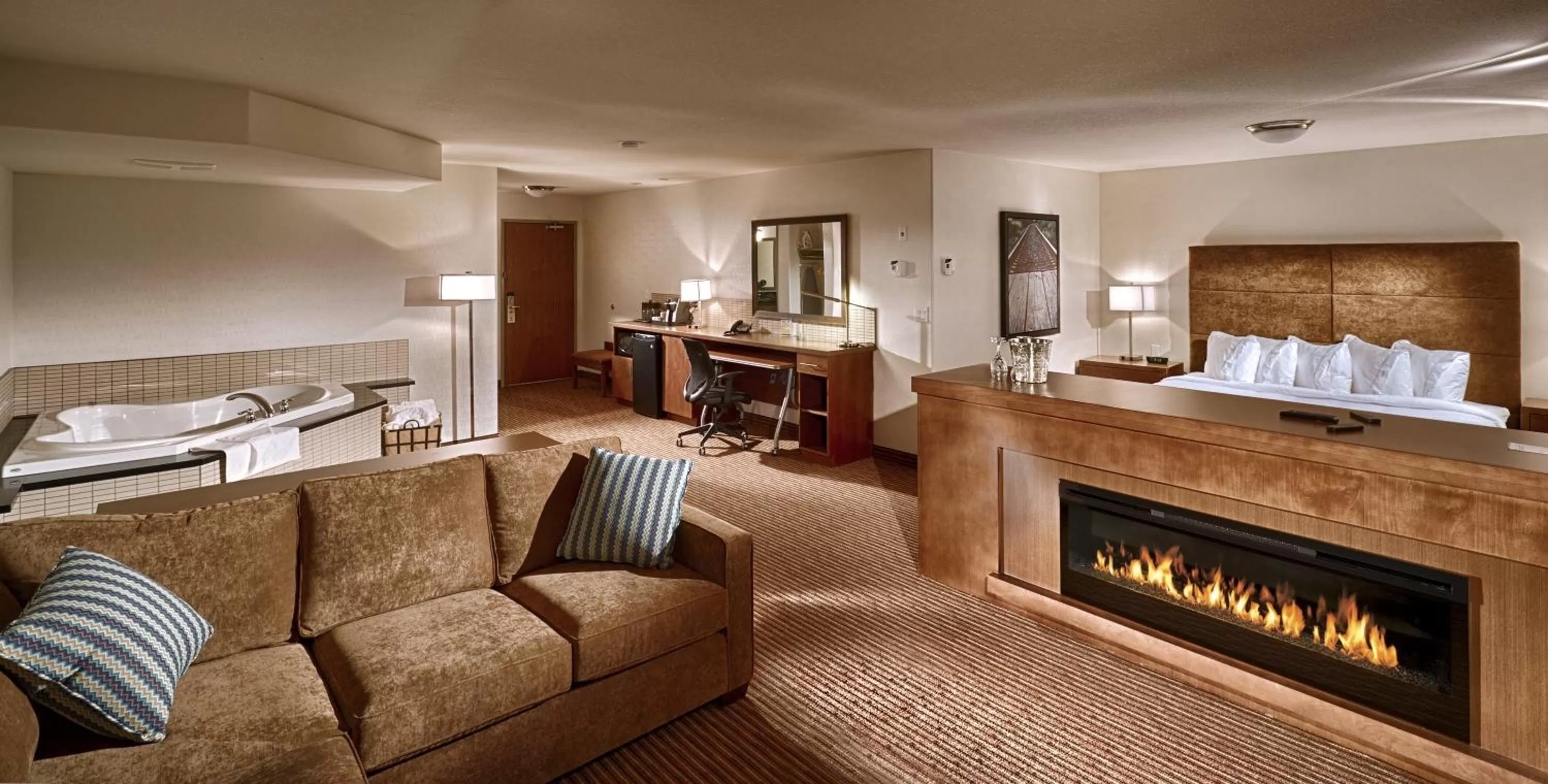 Living room in Canalta Selkirk