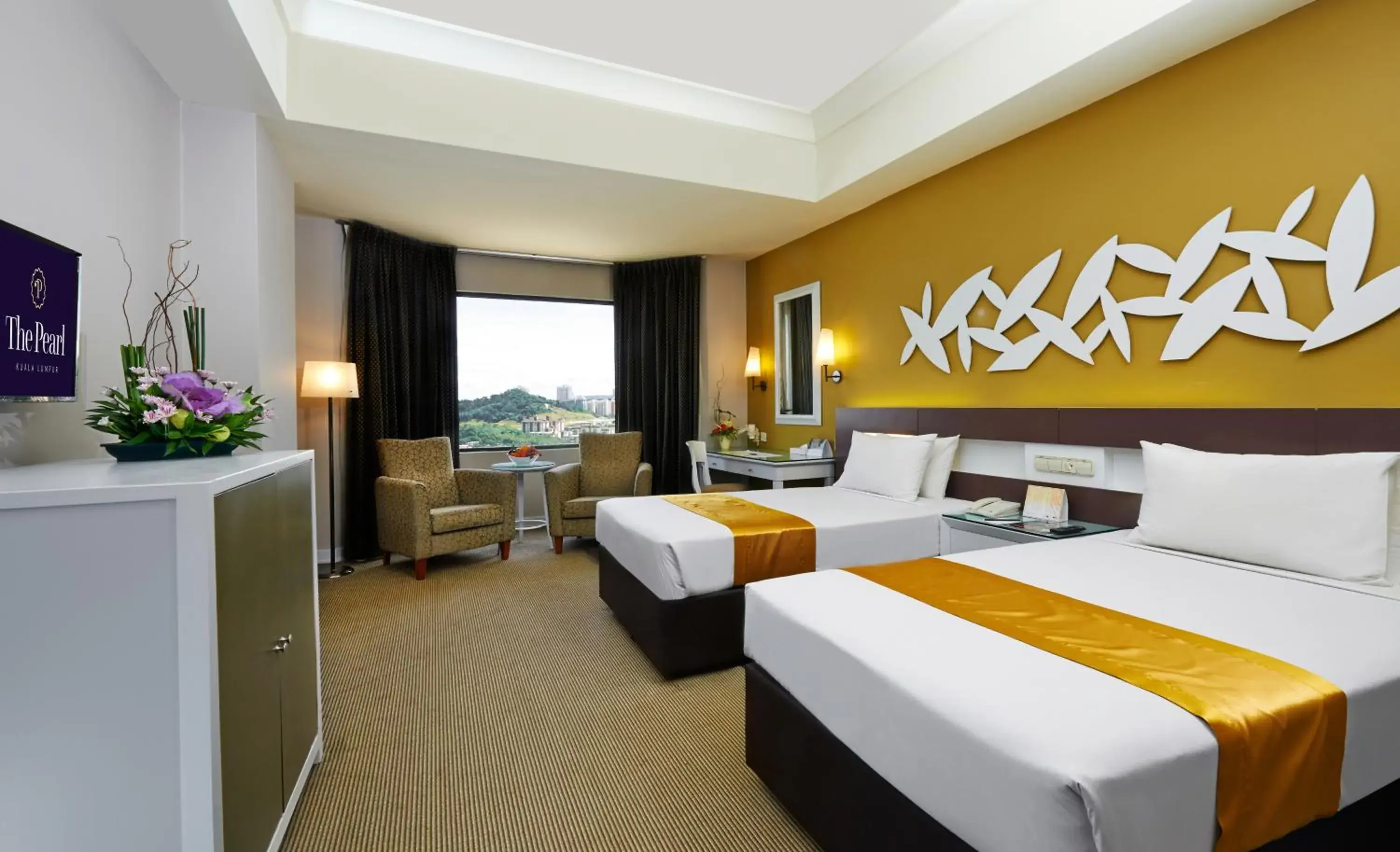 Deluxe Twin Room in Pearl International Hotel Deluxe Twin Room in Pearl International Hotel