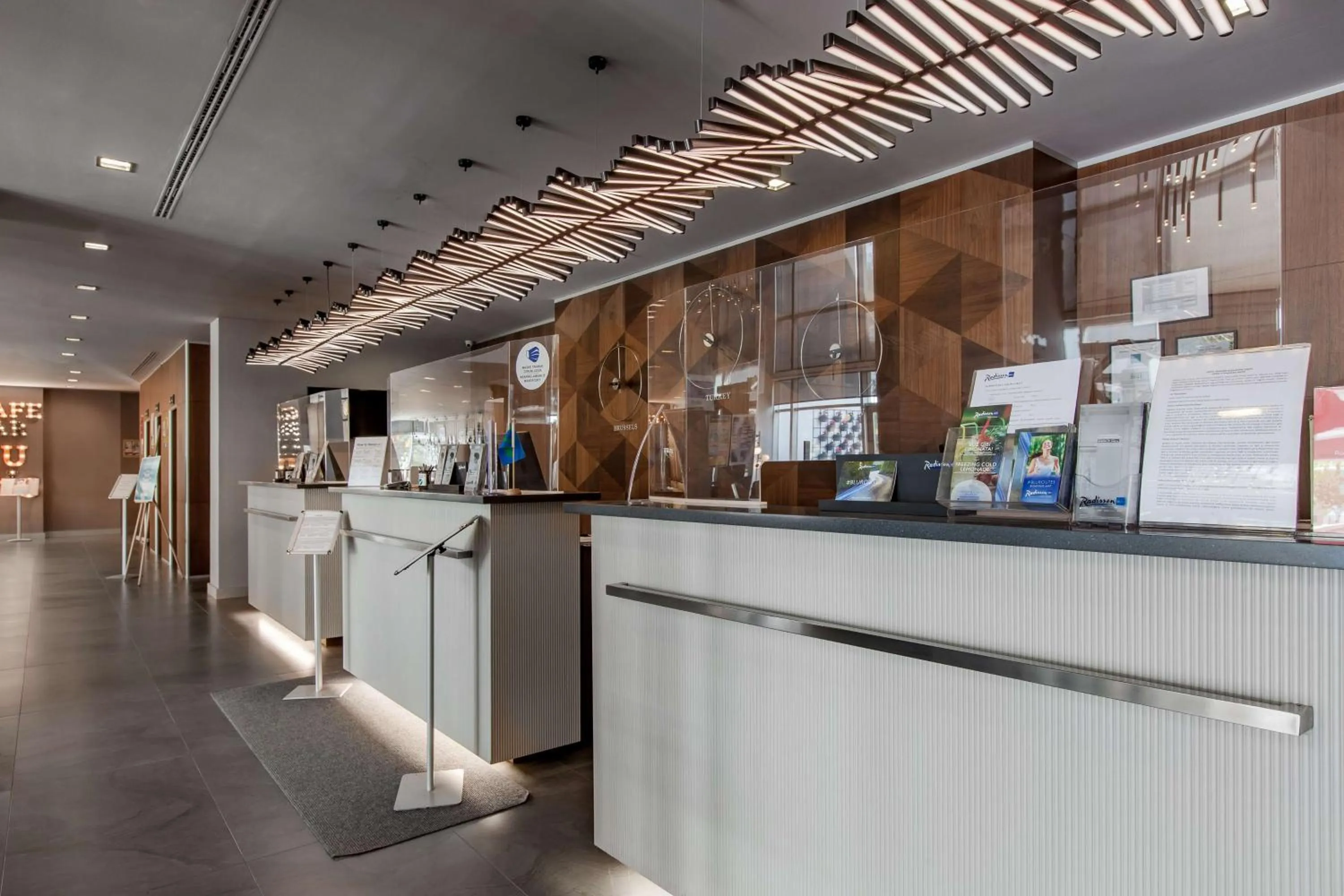 People in Radisson Blu Ankara