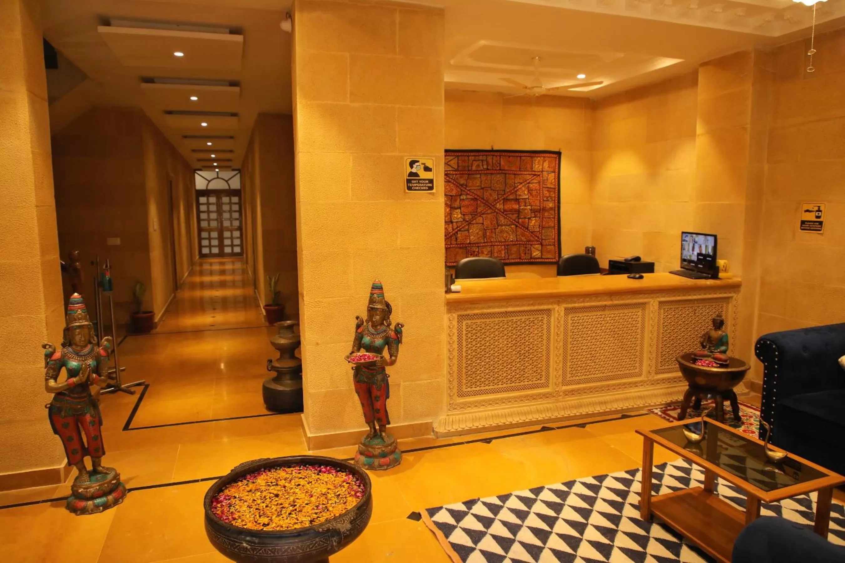 Lobby or reception, Lobby/Reception in Treebo Trend Chandrangan Excellency