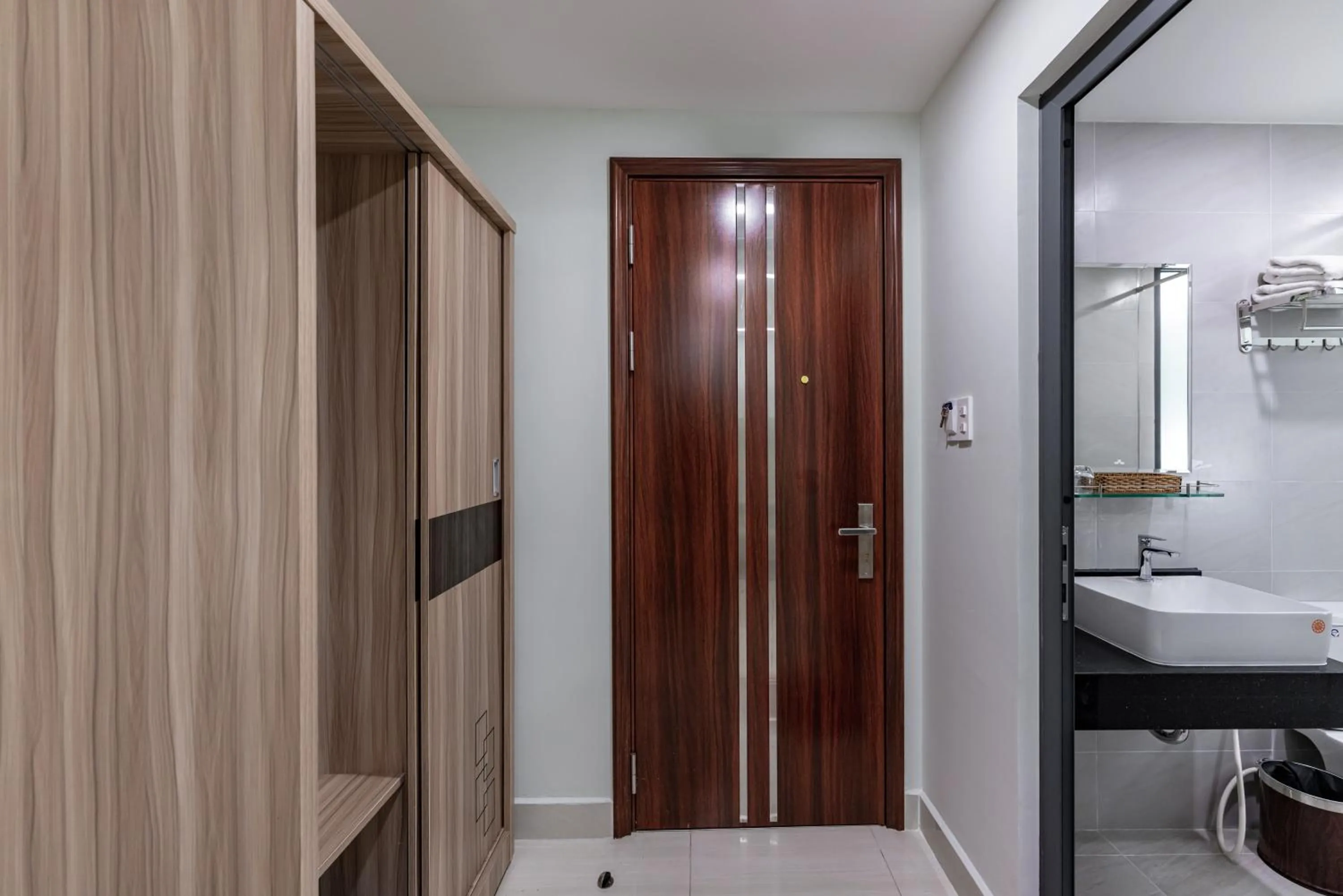 wardrobe in Cherry Hotel and Apartment
