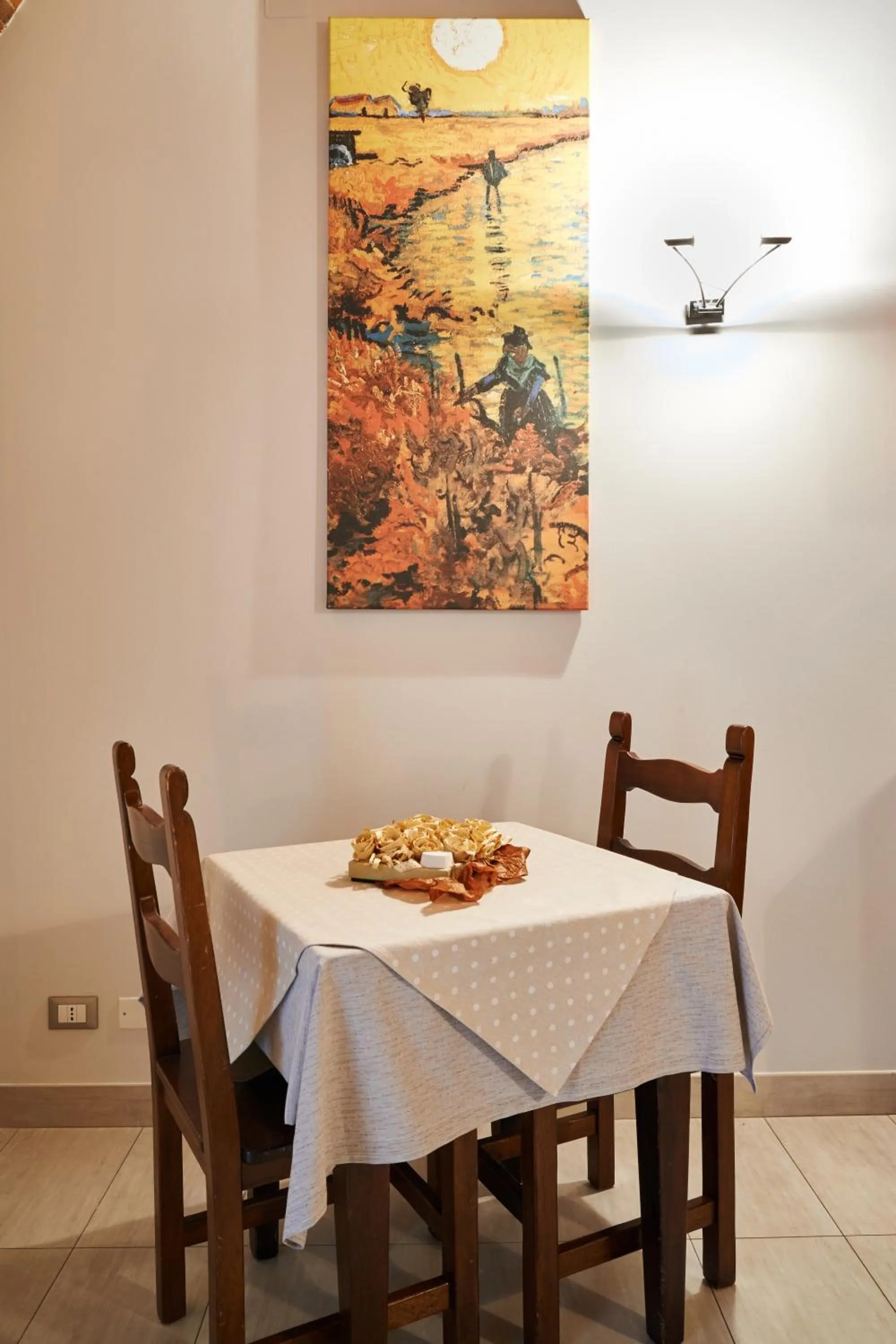 Dining area in Antico Borgo