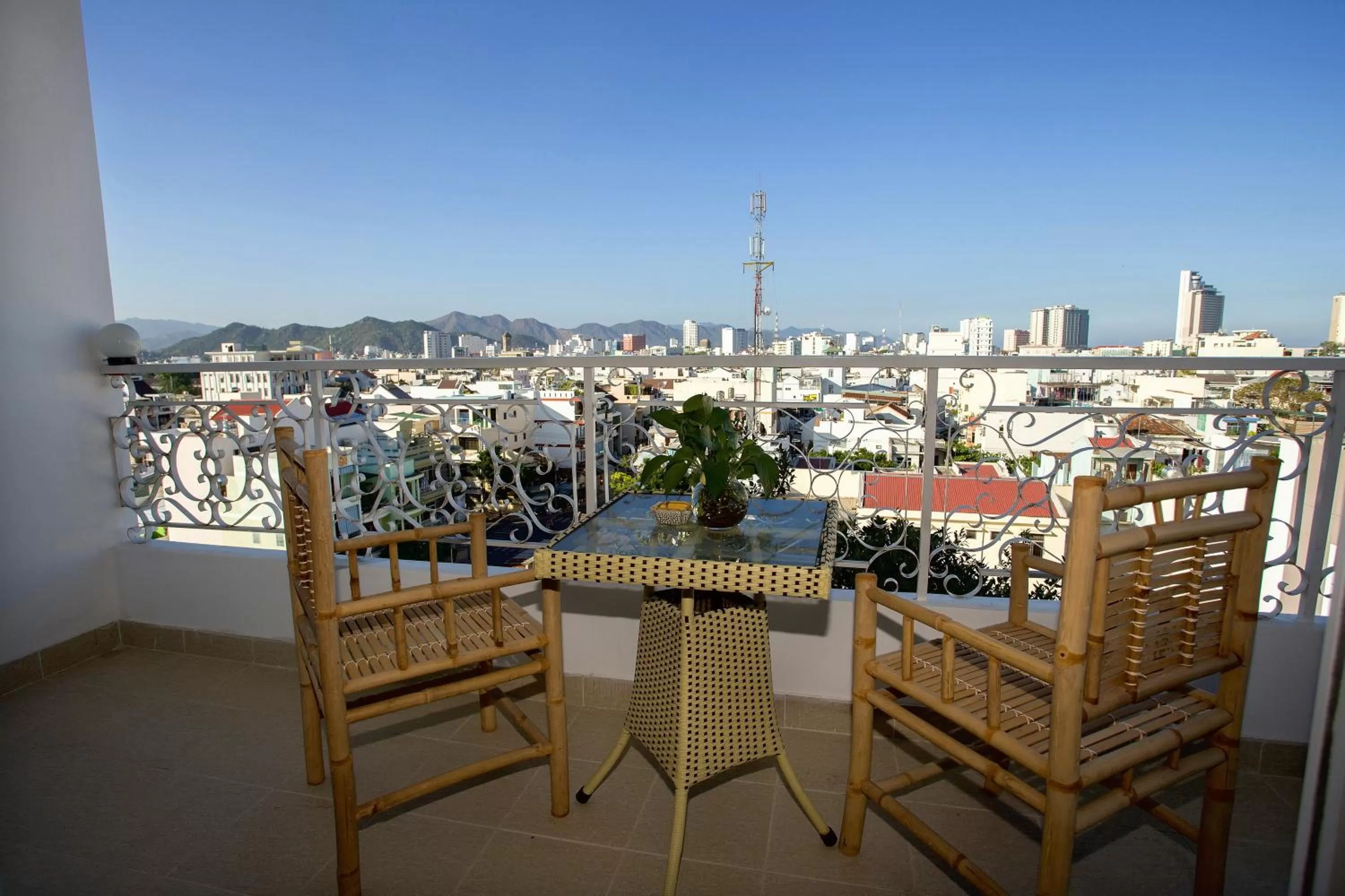Balcony/Terrace in Rex Hotel & Apartment