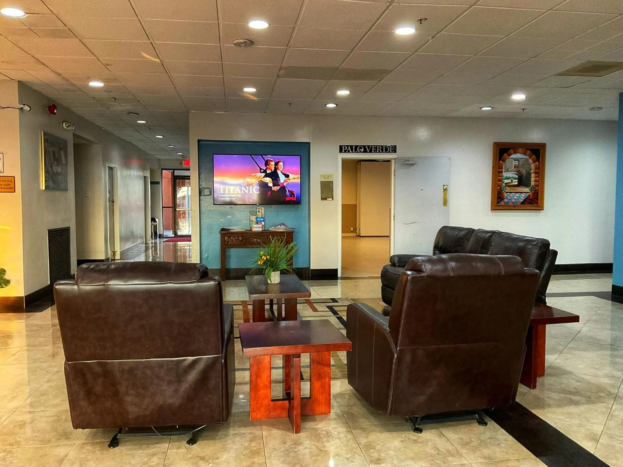 Lobby or reception in GLH Hotel