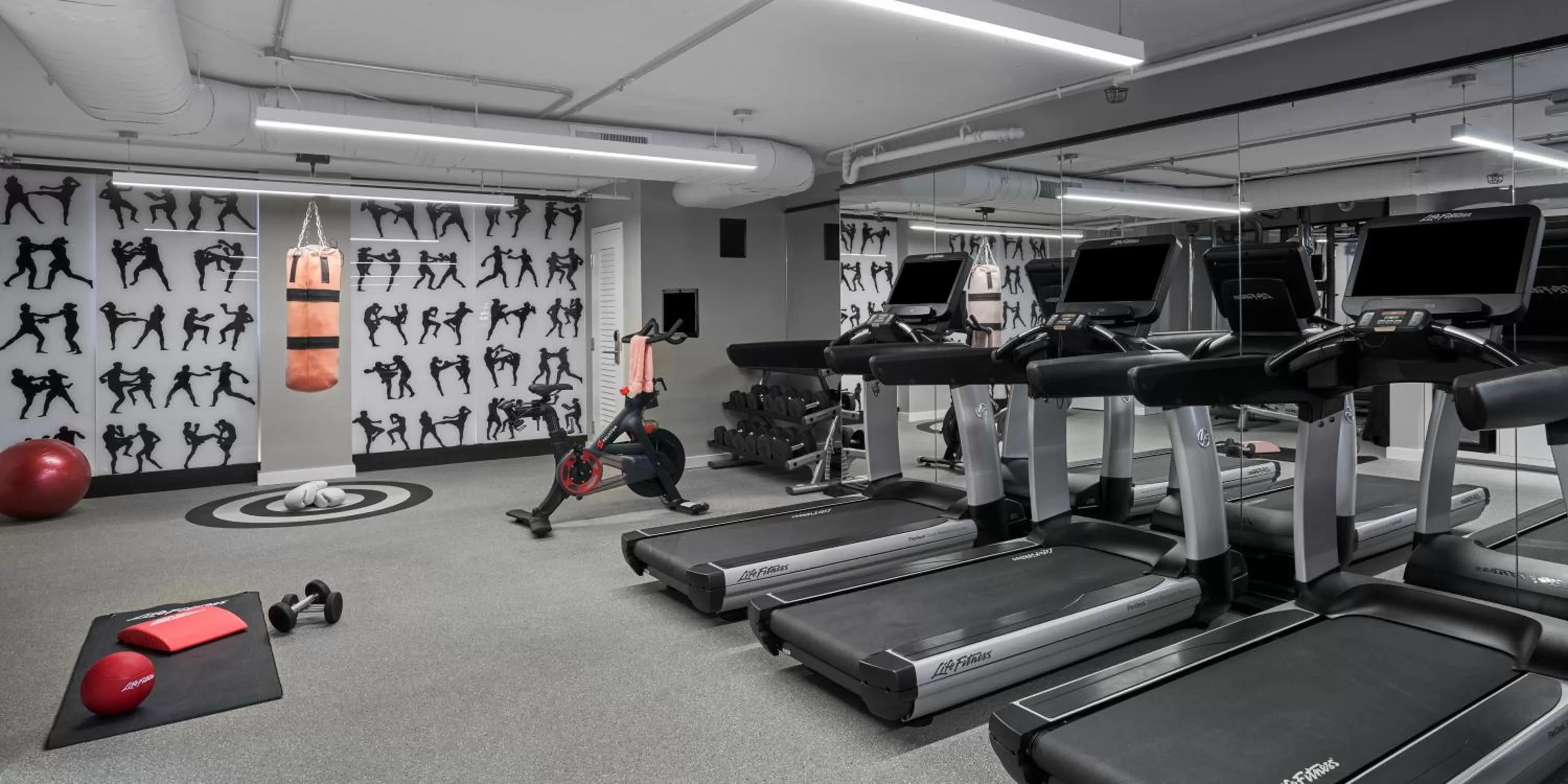 Fitness centre/facilities in Hotel Zena Washington DC