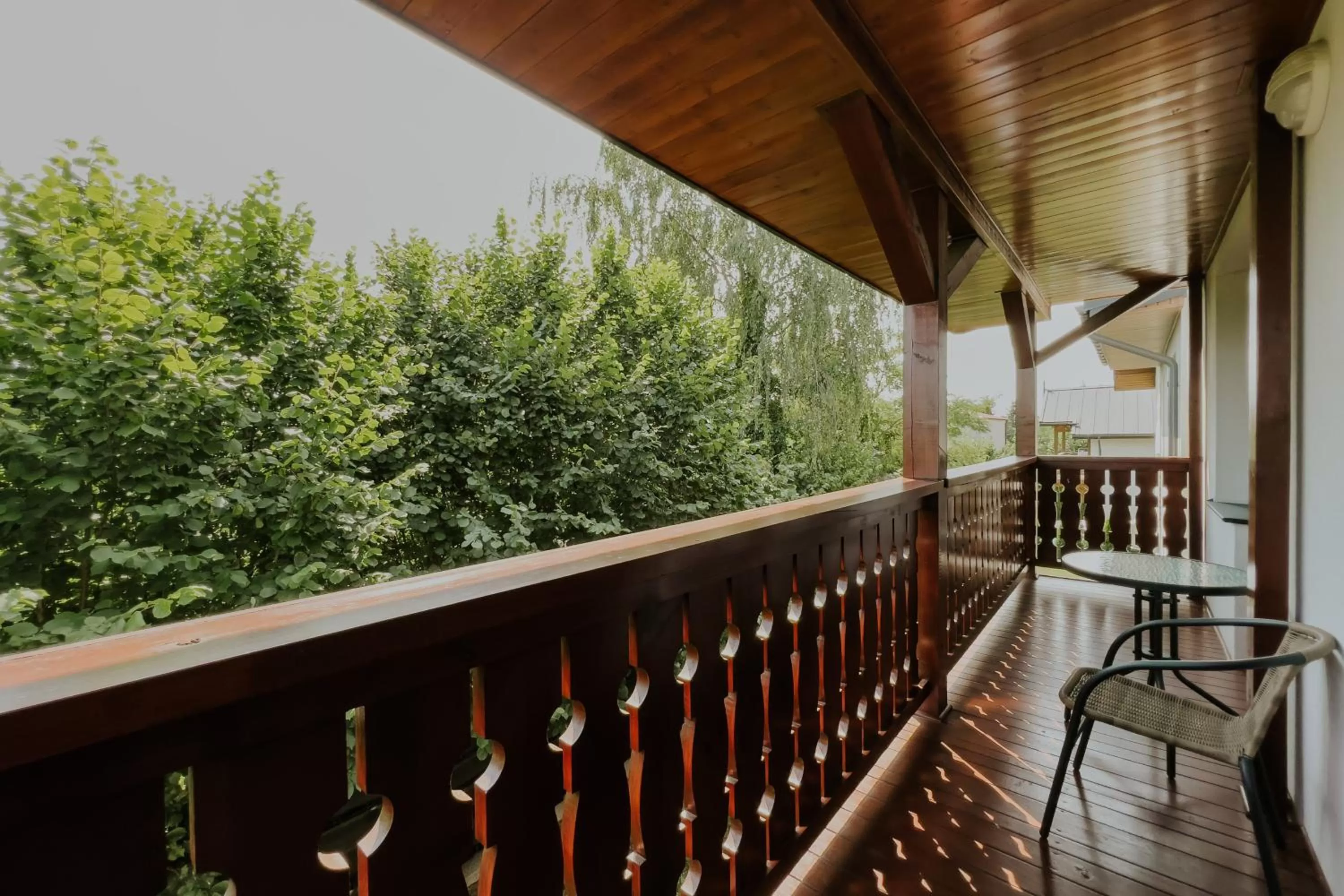 Balcony/Terrace in Aura Medical SPA Nałęczów