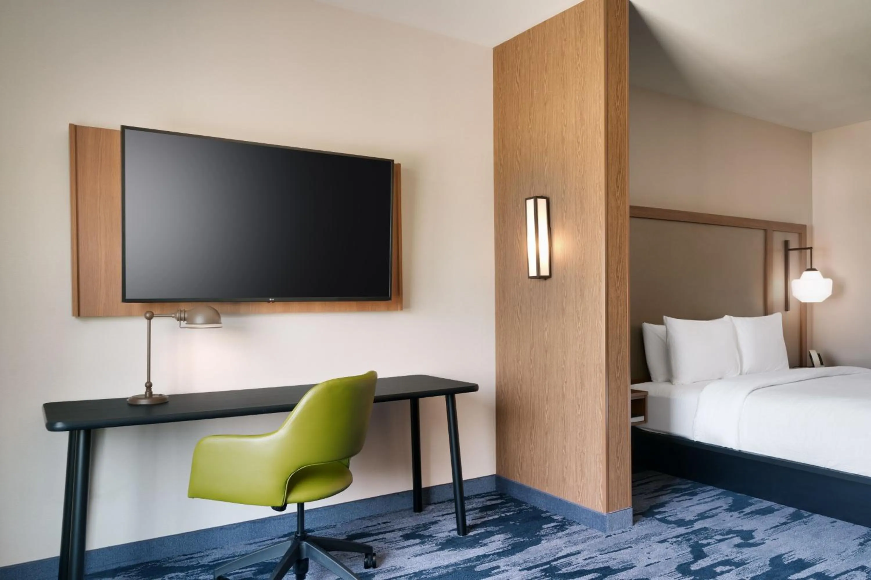 Bedroom, Bed in Fairfield by Marriott Inn & Suites Salt Lake City Cottonwood