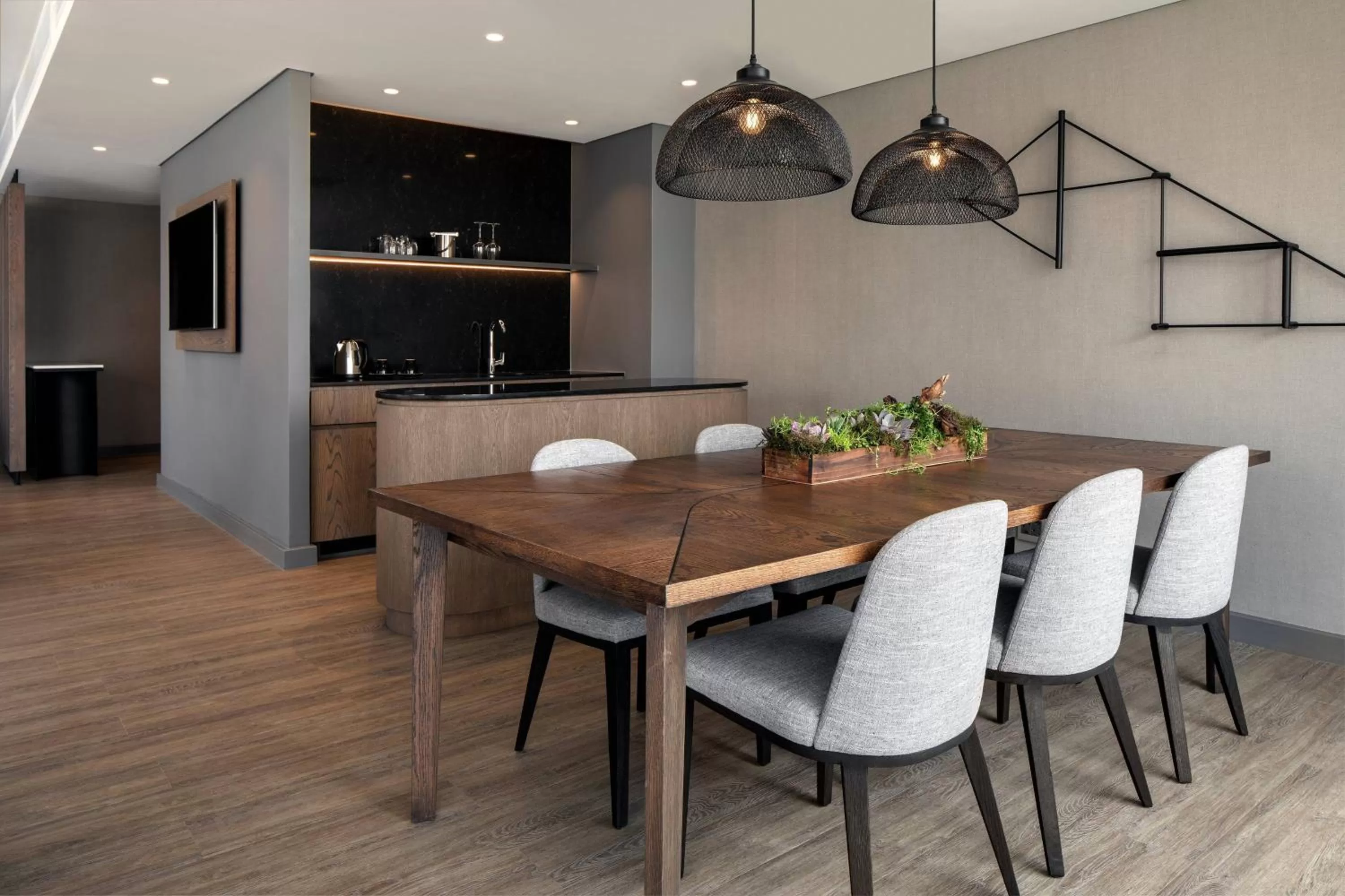 Kitchen or kitchenette in Johannesburg Marriott Hotel Melrose Arch