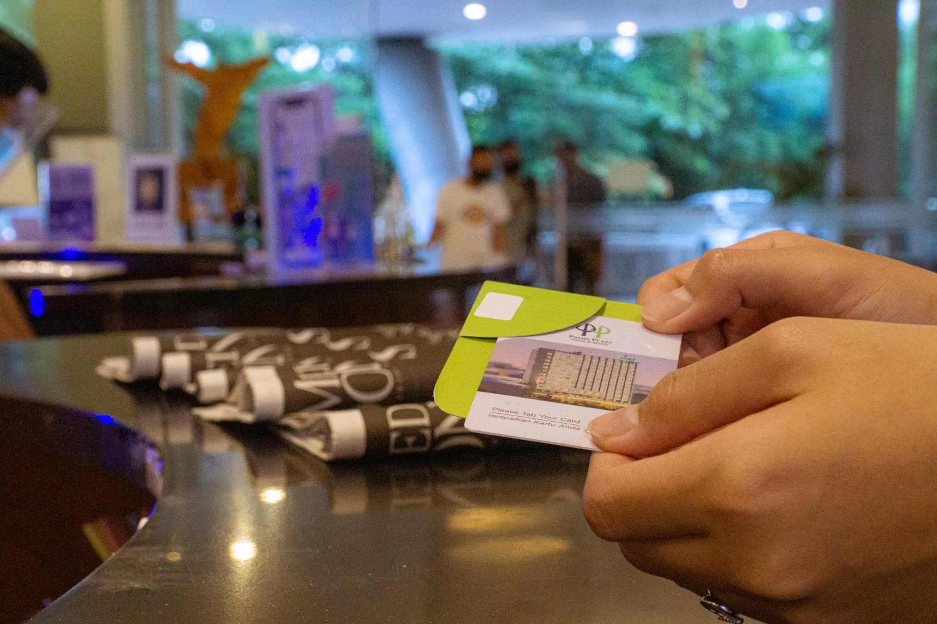 Lobby or reception in PrimeBiz Cikarang