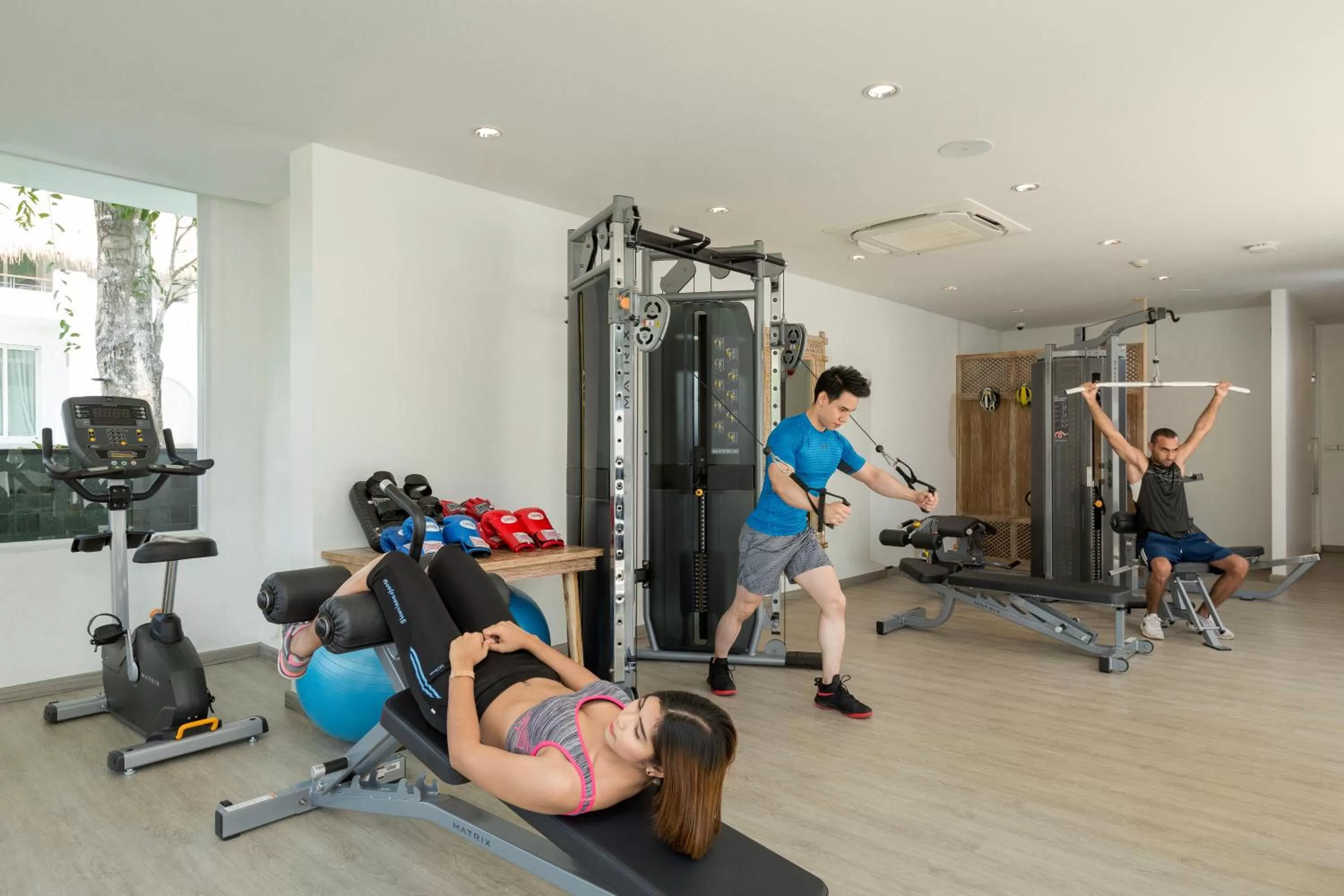 Fitness centre/facilities in Eden Beach Khao Lak Resort & Spa