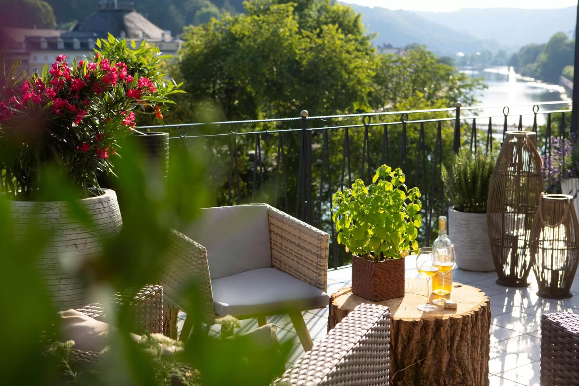 Balcony/Terrace in Bad Emser Hof
