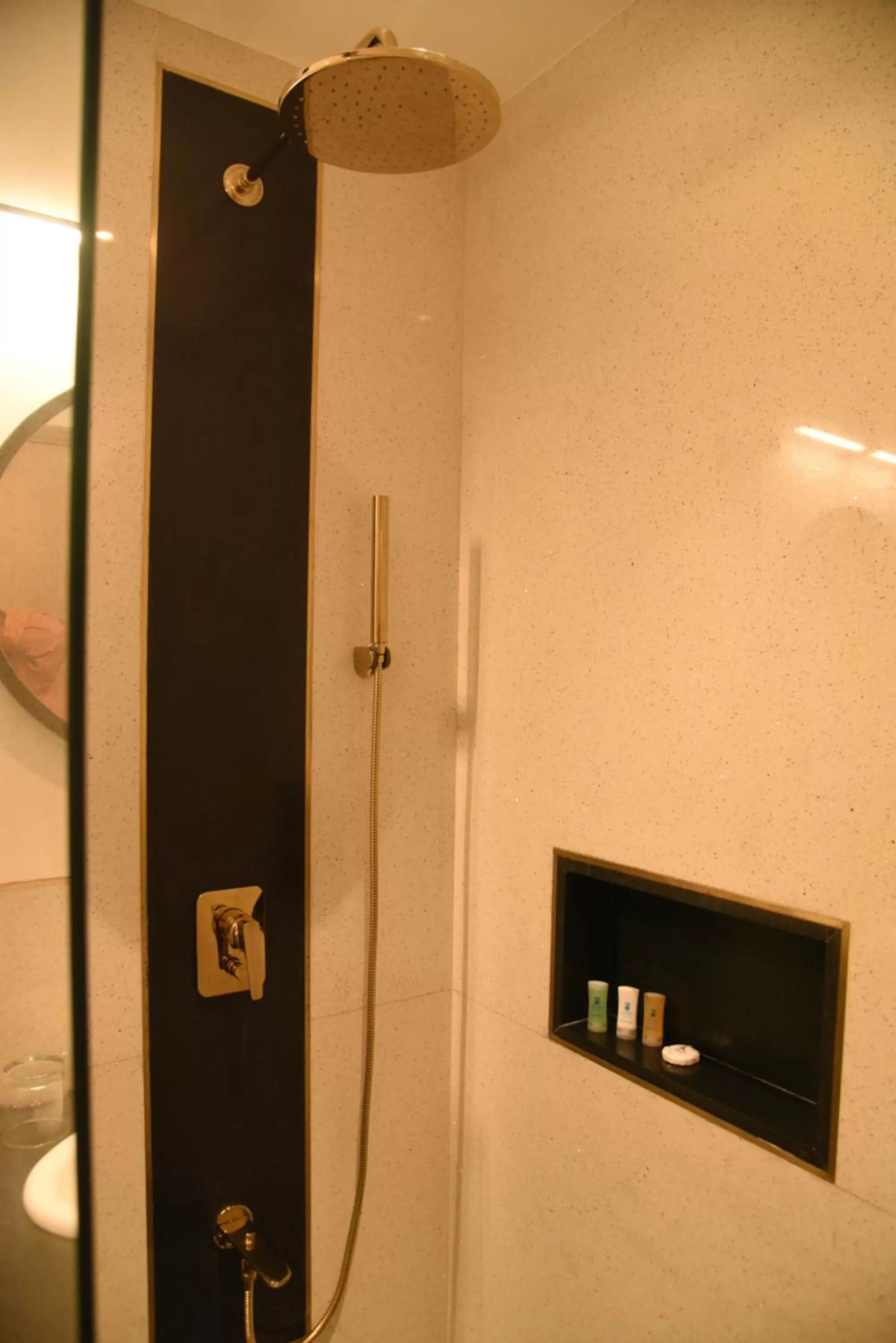 Shower in Manuelsons Malabar Palace