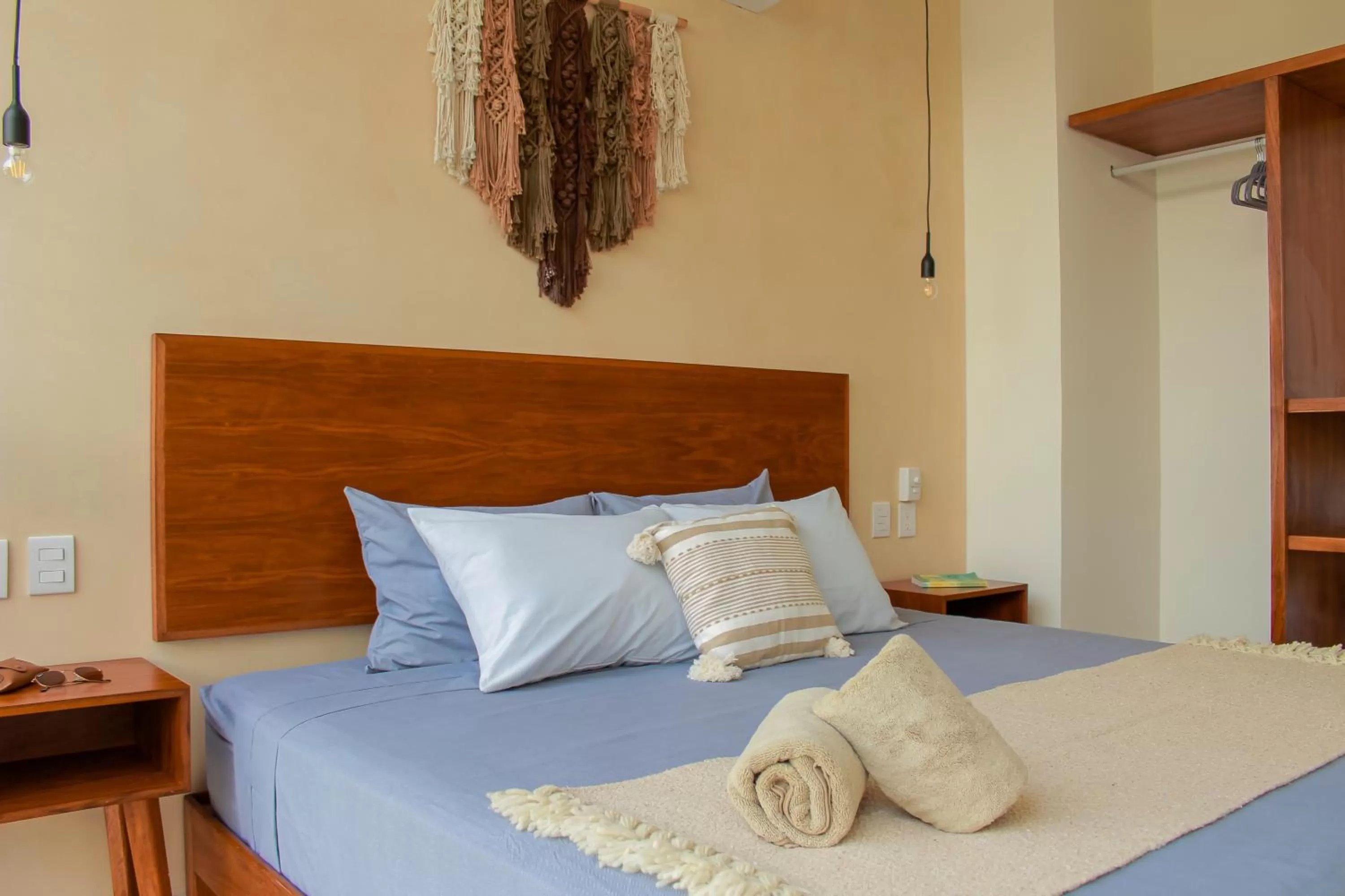 Bed in Gama 09 Apartments