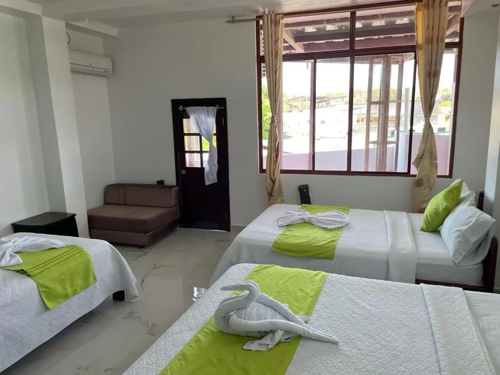 Bed in Hostal Carliza