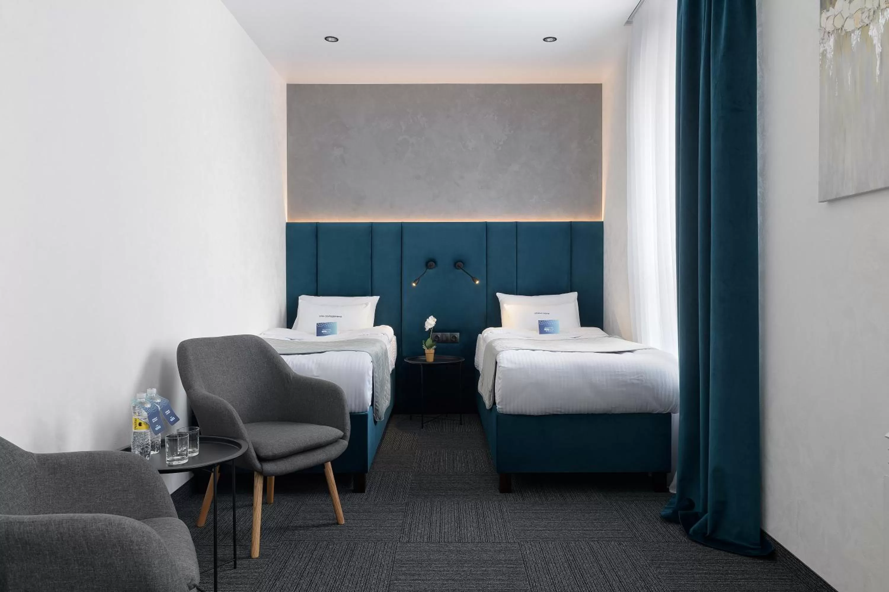 Bed in Ribas Rooms Bila Tserkva