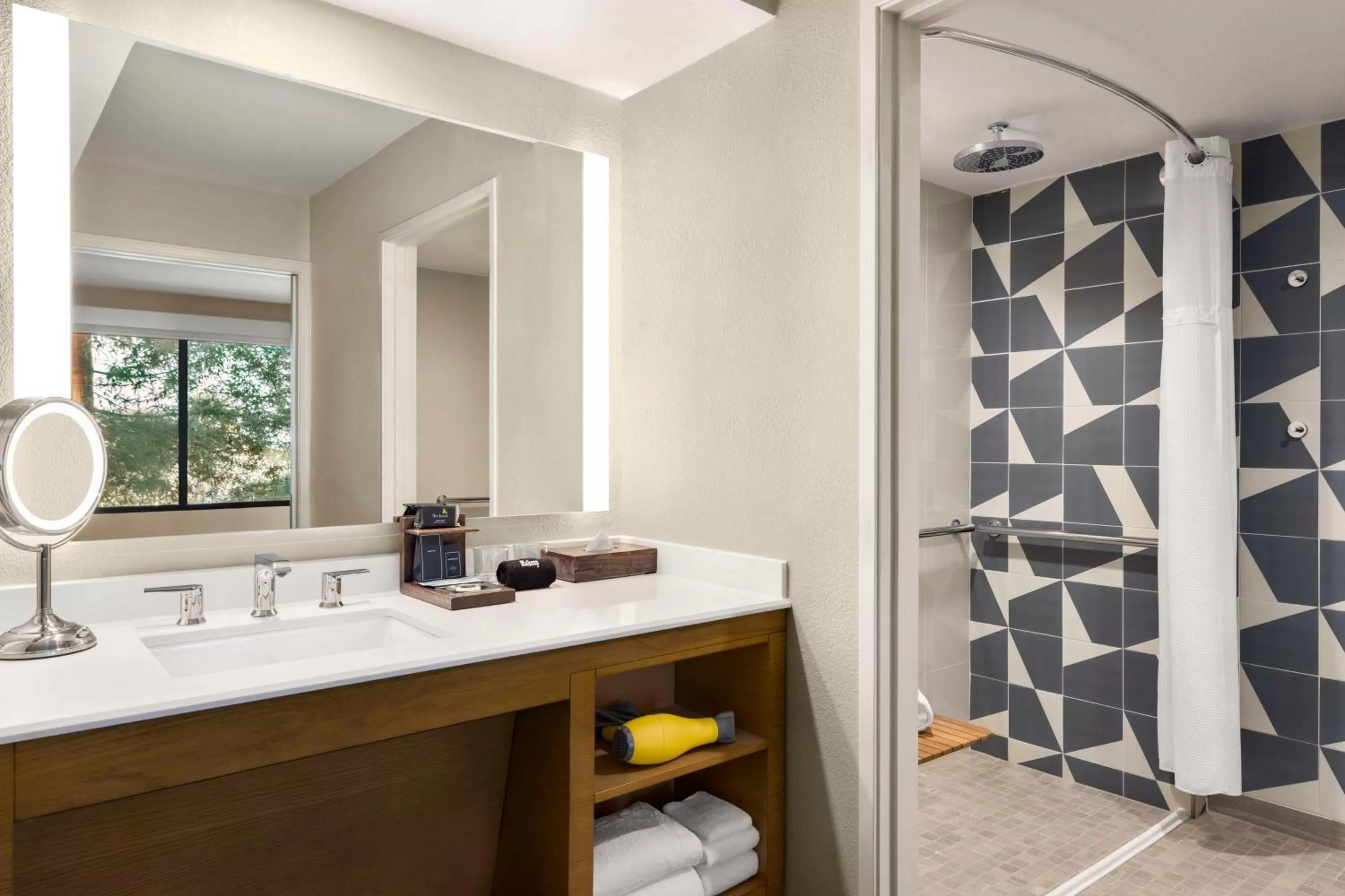 Bathroom in Hyatt Centric Santa Clara Silicon Valley