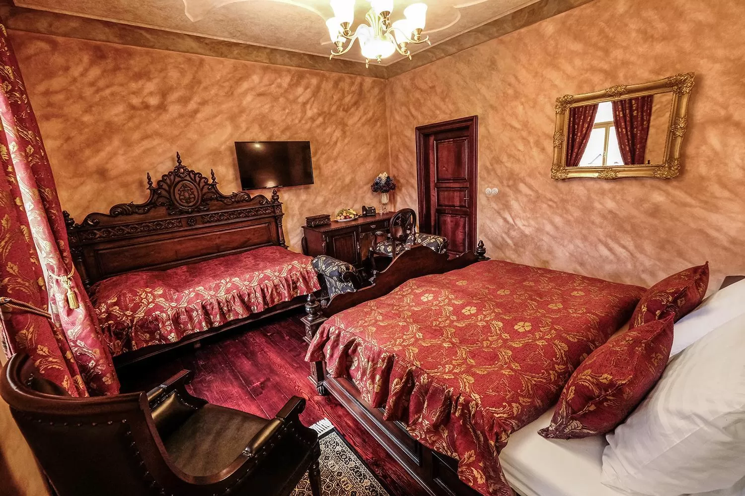 Photo of the whole room, Bed in Hotel Ebersbach