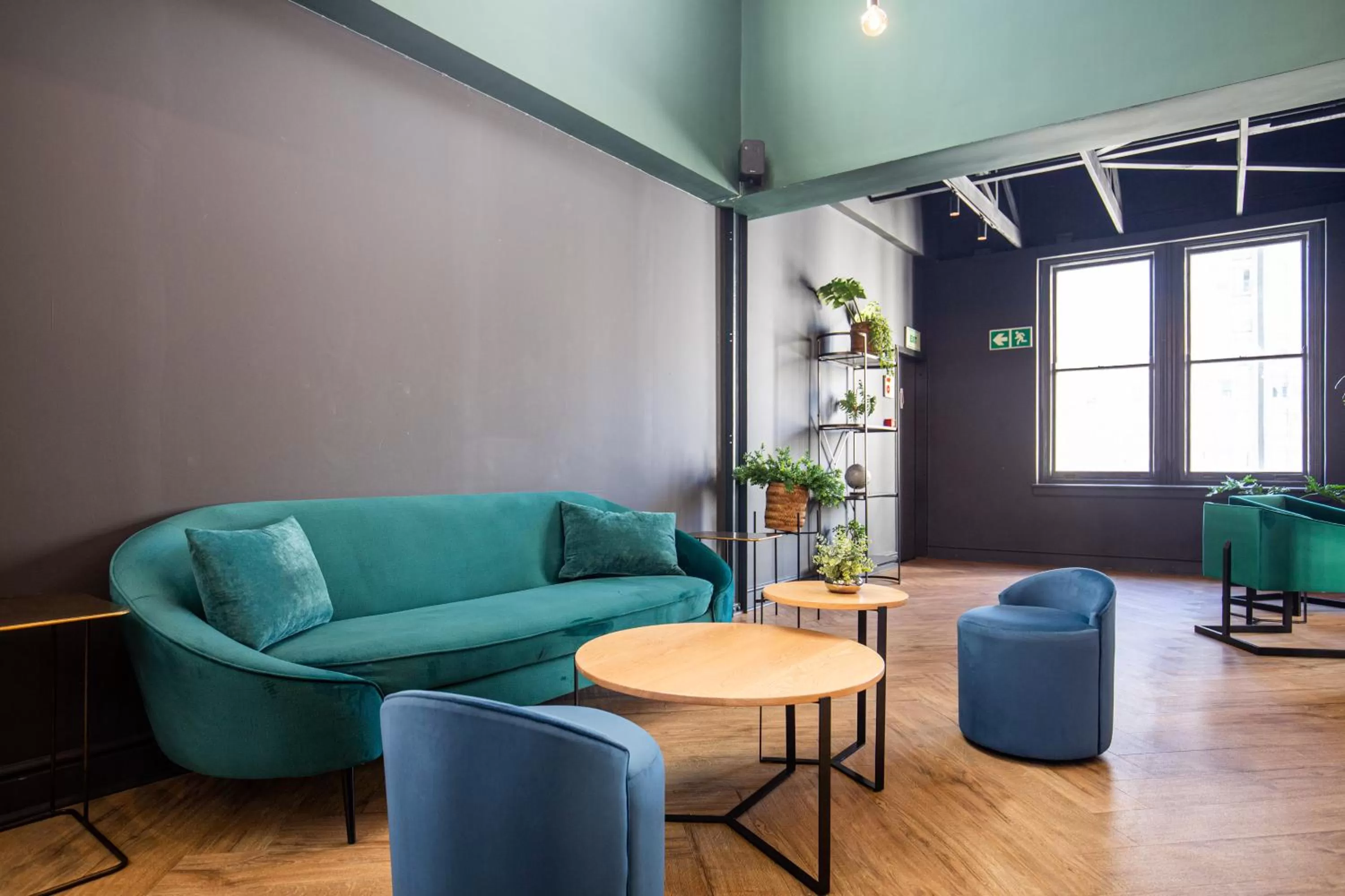 Communal lounge/ TV room in Old Bank Hotel - Lion Roars Hotels & Lodges